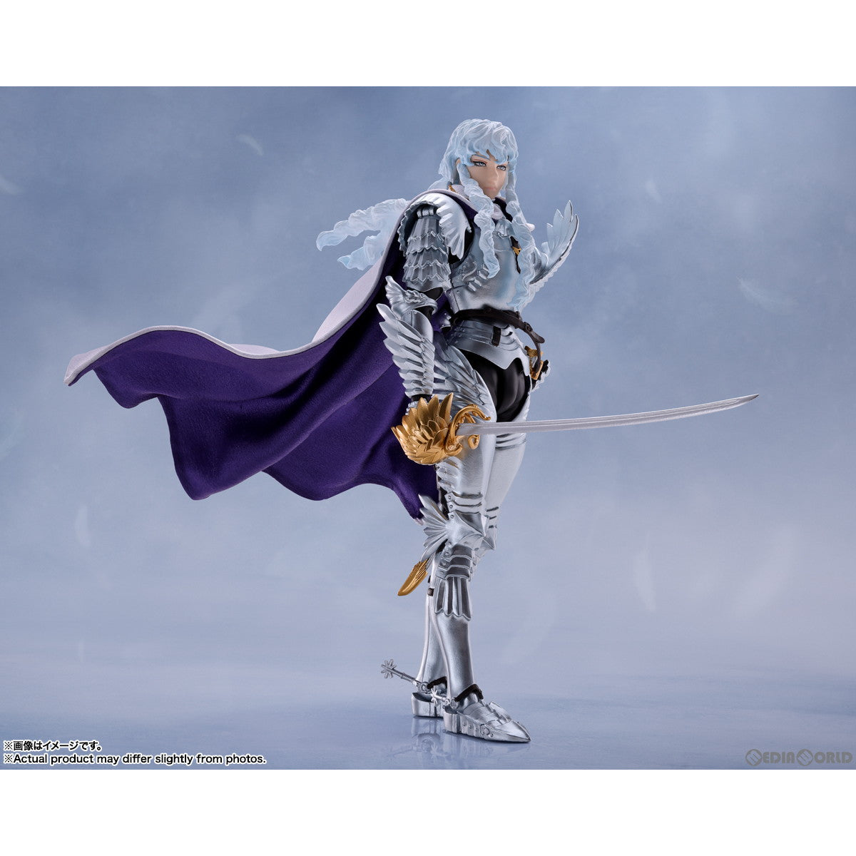 【中古即納】[FIG] S.H.Figuarts(フィギュアーツ) グリフィス(光の鷹) ベルセルク 完成品 可動フィギュア バンダイスピリッツ(20231028)