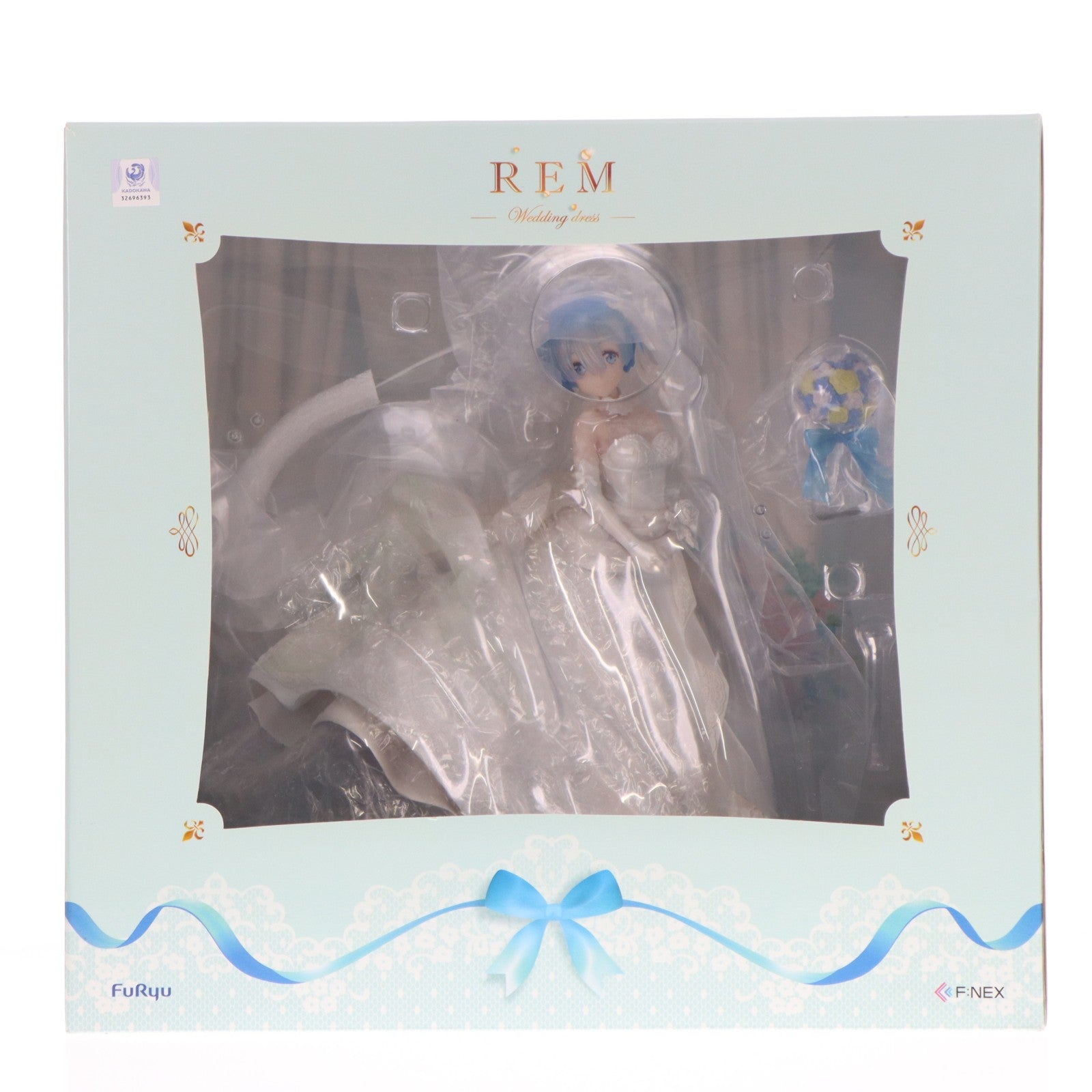 【中古即納】[FIG] F:NEX限定 レム -ウエディングドレス- Re:ゼロから始める異世界生活 1/7 完成品 フィギュア(AMU-FNX279) フリュー(20220131)