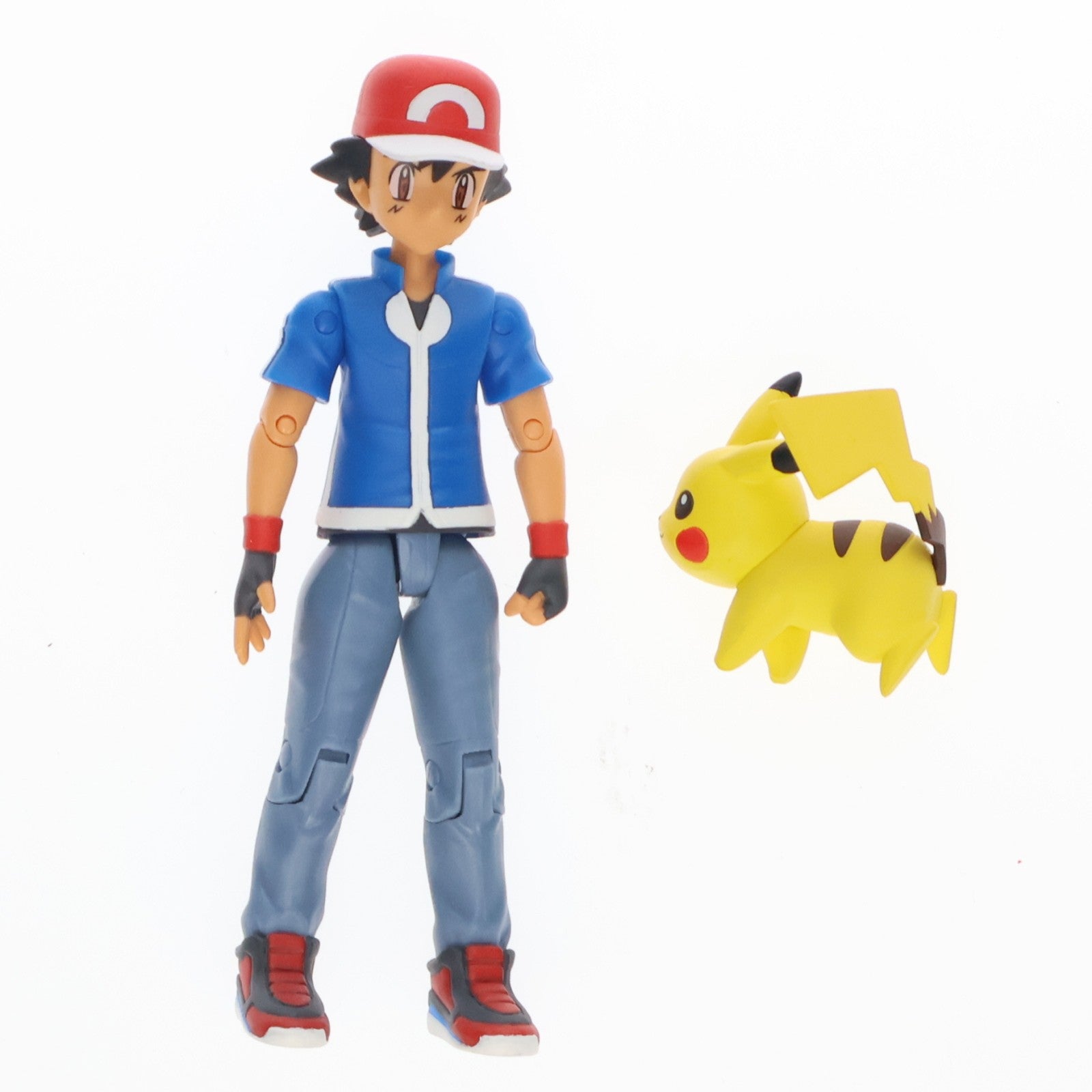【中古即納】[FIG] モンスターコレクション サトシ&ピカチュウセット ポケットモンスター X・Y 完成品 可動フィギュア タカラトミー(20140321)