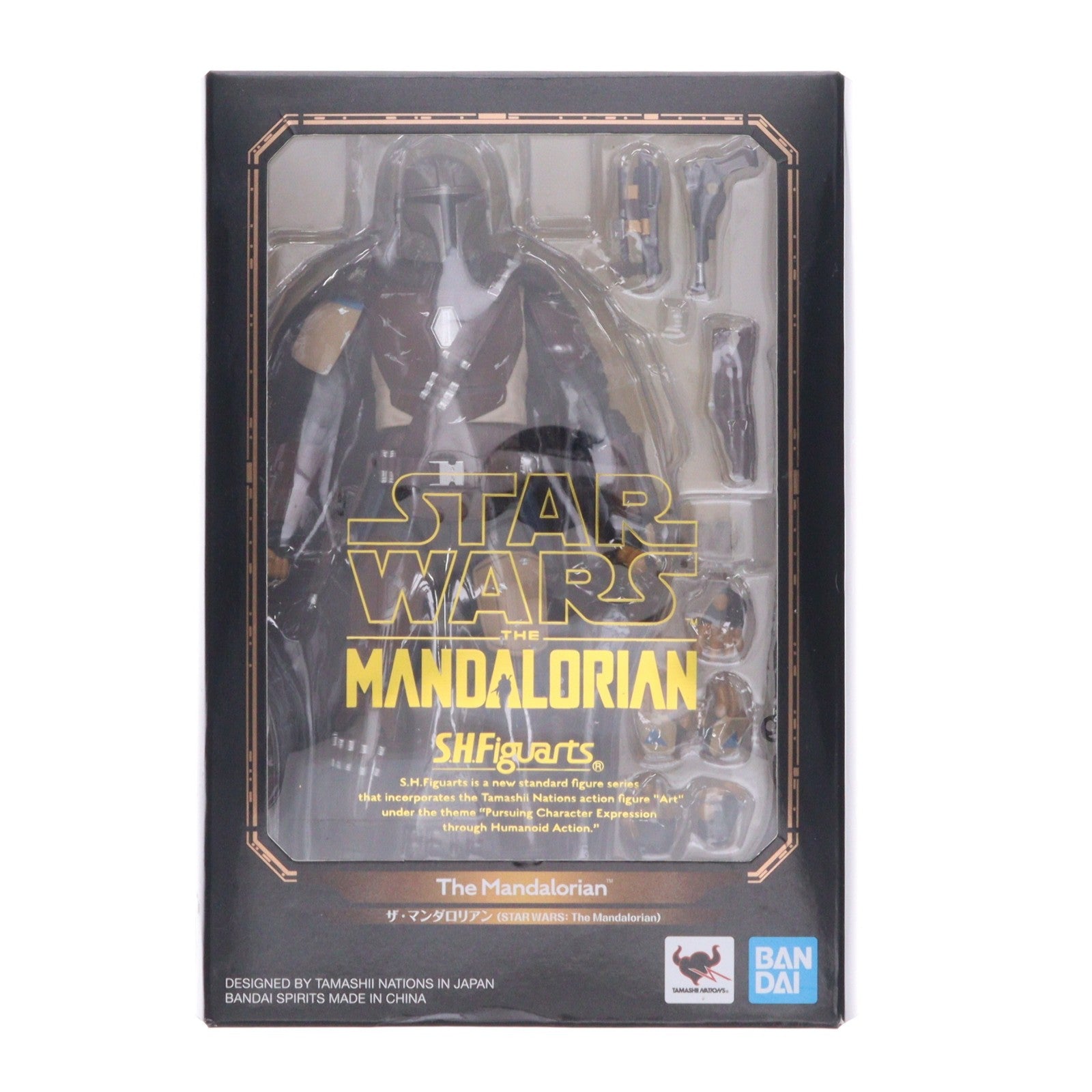 【中古即納】[FIG] S.H.Figuarts(フィギュアーツ) ザ・マンダロリアン(STAR WARS: The Mandalorian) スター・ウォーズ 完成品 可動フィギュア バンダイスピリッツ(20200530)