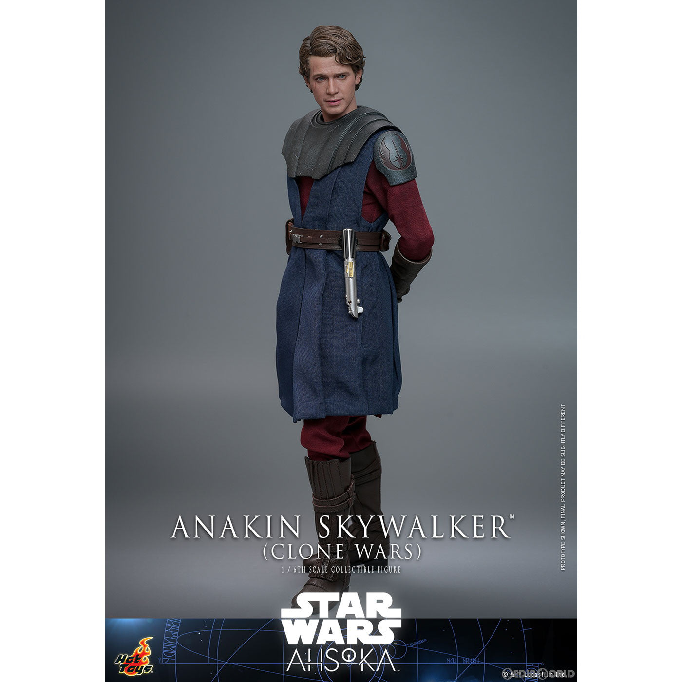 【中古即納】[FIG] テレビ・マスターピース アナキン・スカイウォーカー(クローン戦争) STAR WARS: Ahsoka(スター・ウォーズ:アソーカ) 1/6 完成品 可動フィギュア(TM#129) ホットトイズ(20250331)