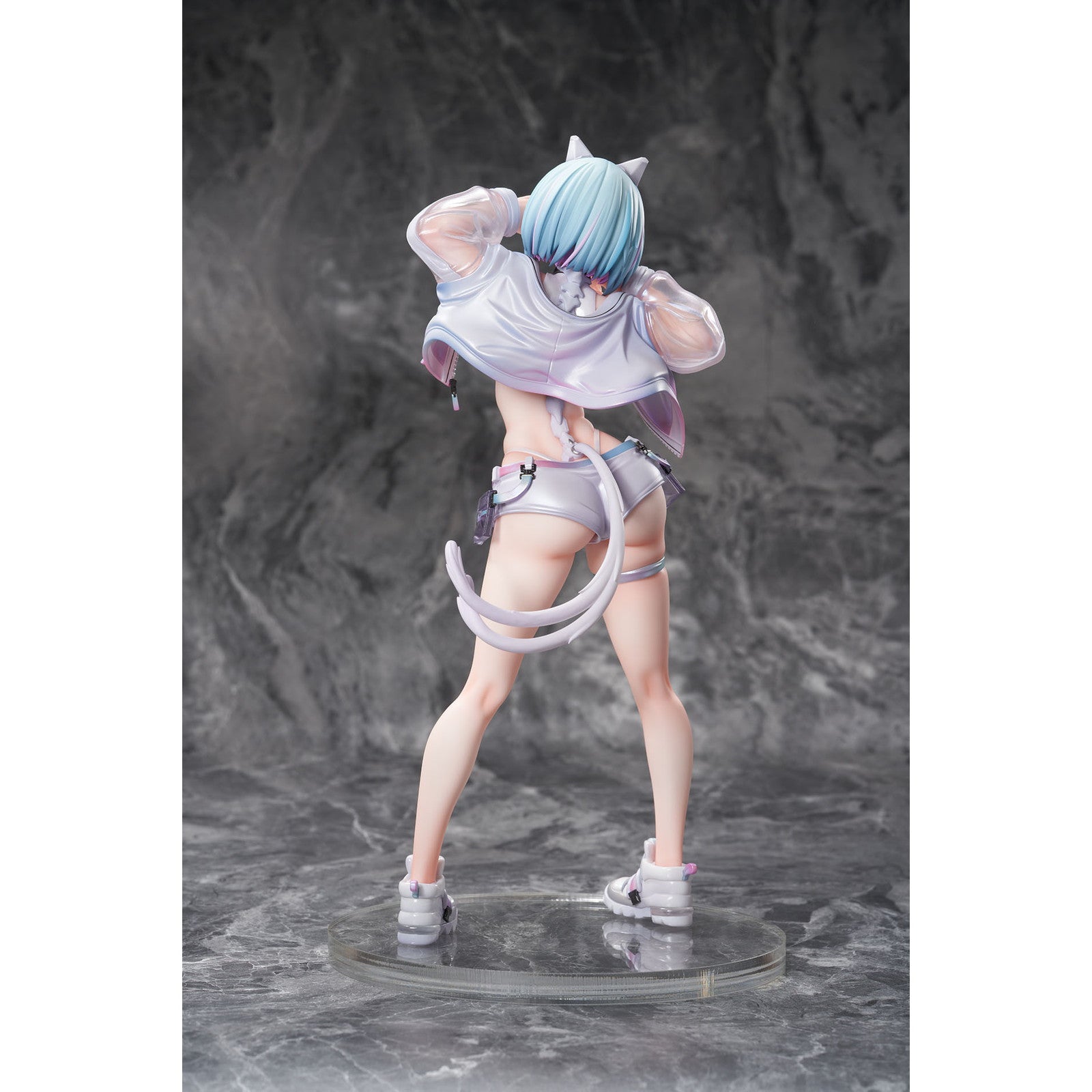 【中古即納】[FIG] アクリルスタンド&アクリルプレート付属 近未来ネコマタ ミウ 豪華版 1/6 完成品 フィギュア Bibi Buttons(20250630)