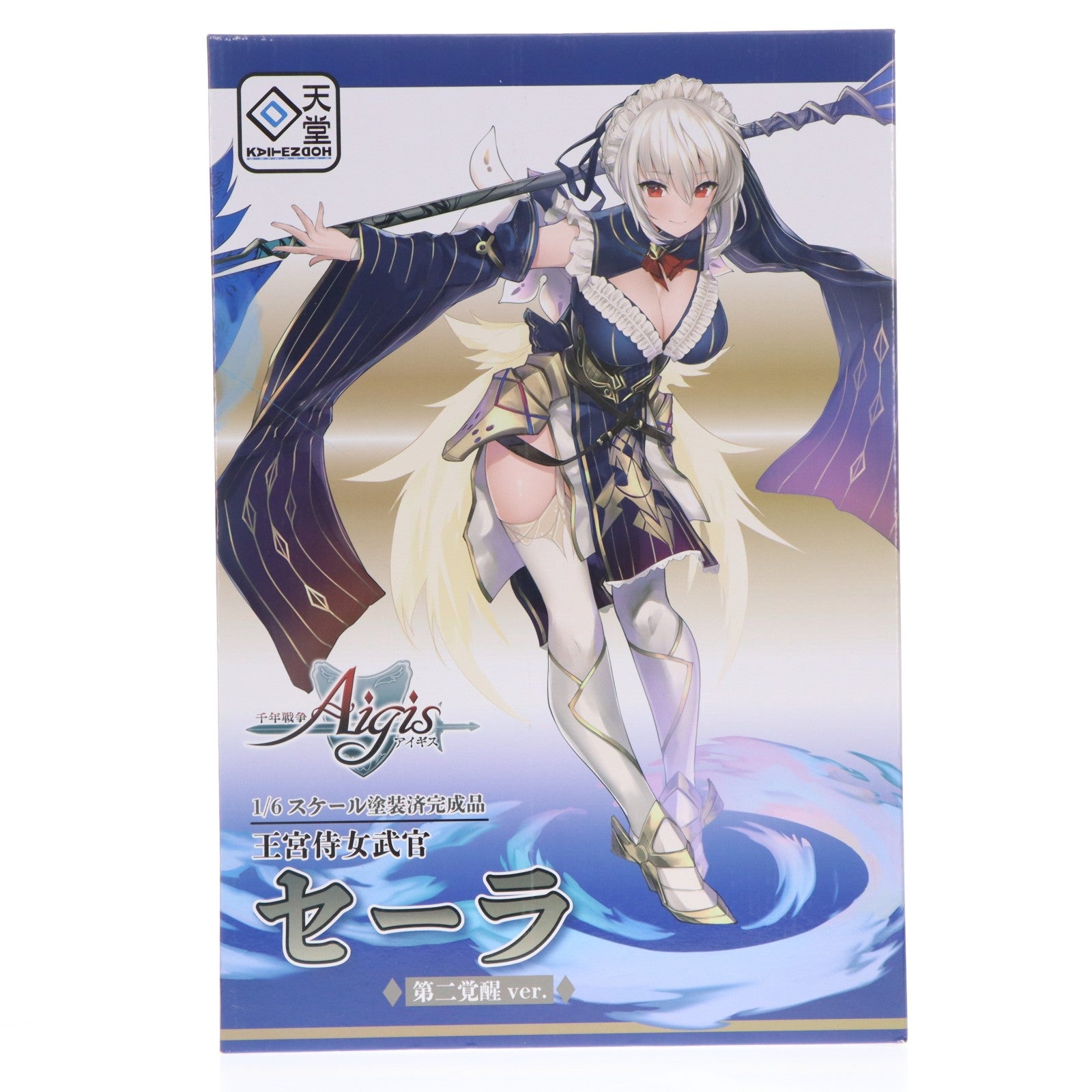 【中古即納】[FIG] 王宮侍女武官 セーラ 第二覚醒ver. 千年戦争アイギス 1/6 完成品 フィギュア 回天堂(20230115)