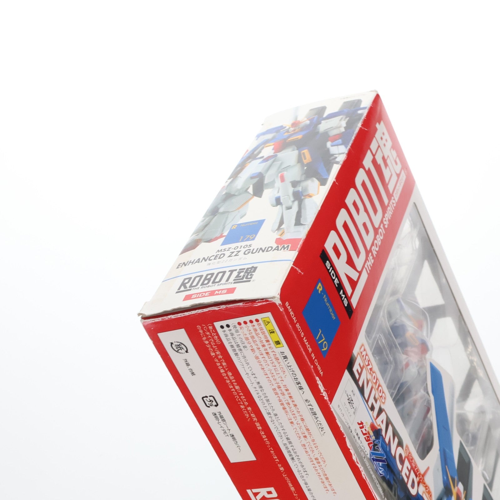 【中古即納】[FIG] ROBOT魂(SIDE MS) 強化型ZZガンダム 機動戦士ガンダムZZ(ダブルゼータ) 完成品 可動フィギュア バンダイ(20150418)