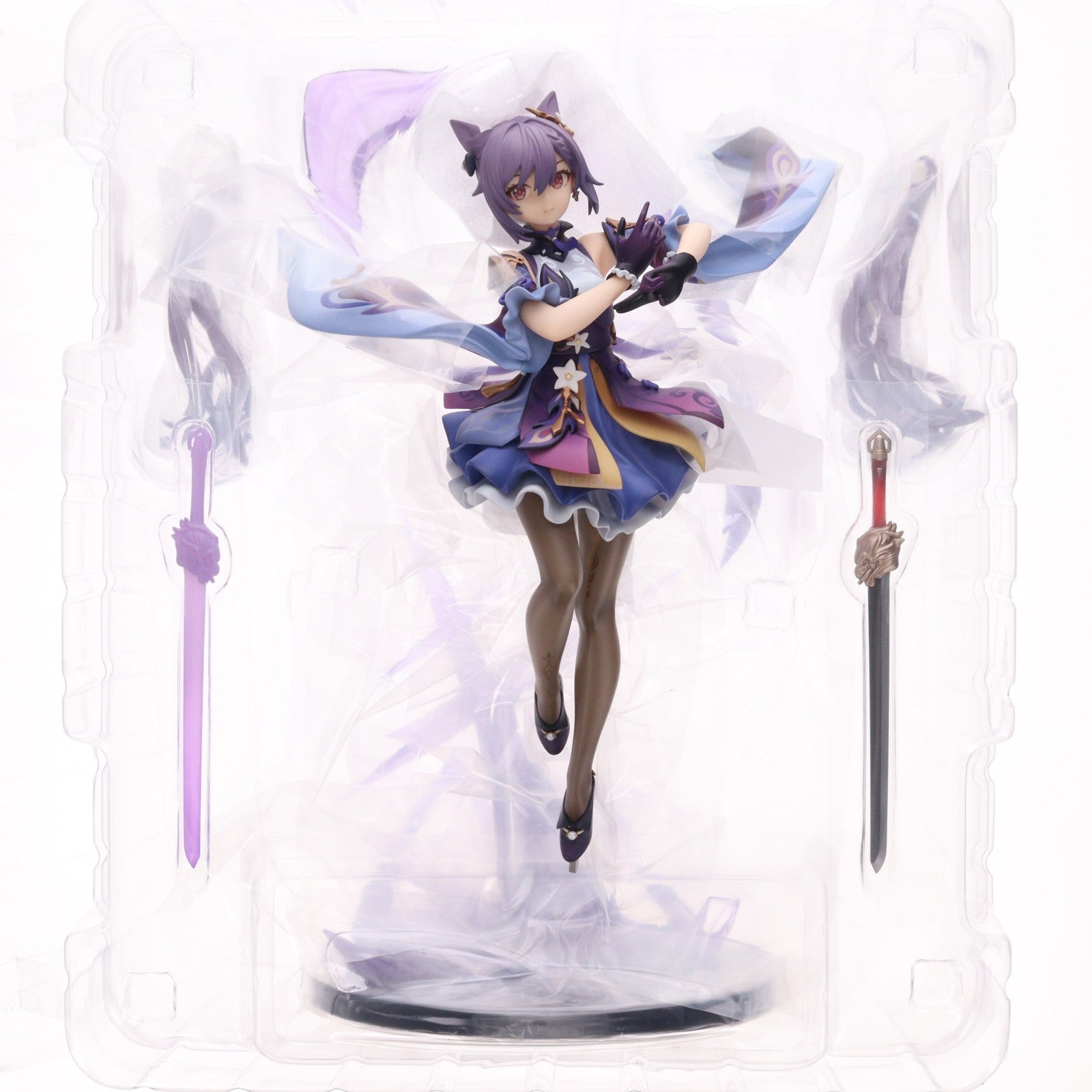 【中古即納】[FIG] 予約特典付属 刻晴(こくせい) 霆霓快雨Ver. 原神 1/7 完成品 フィギュア APEX(エーペックス)(20221223)