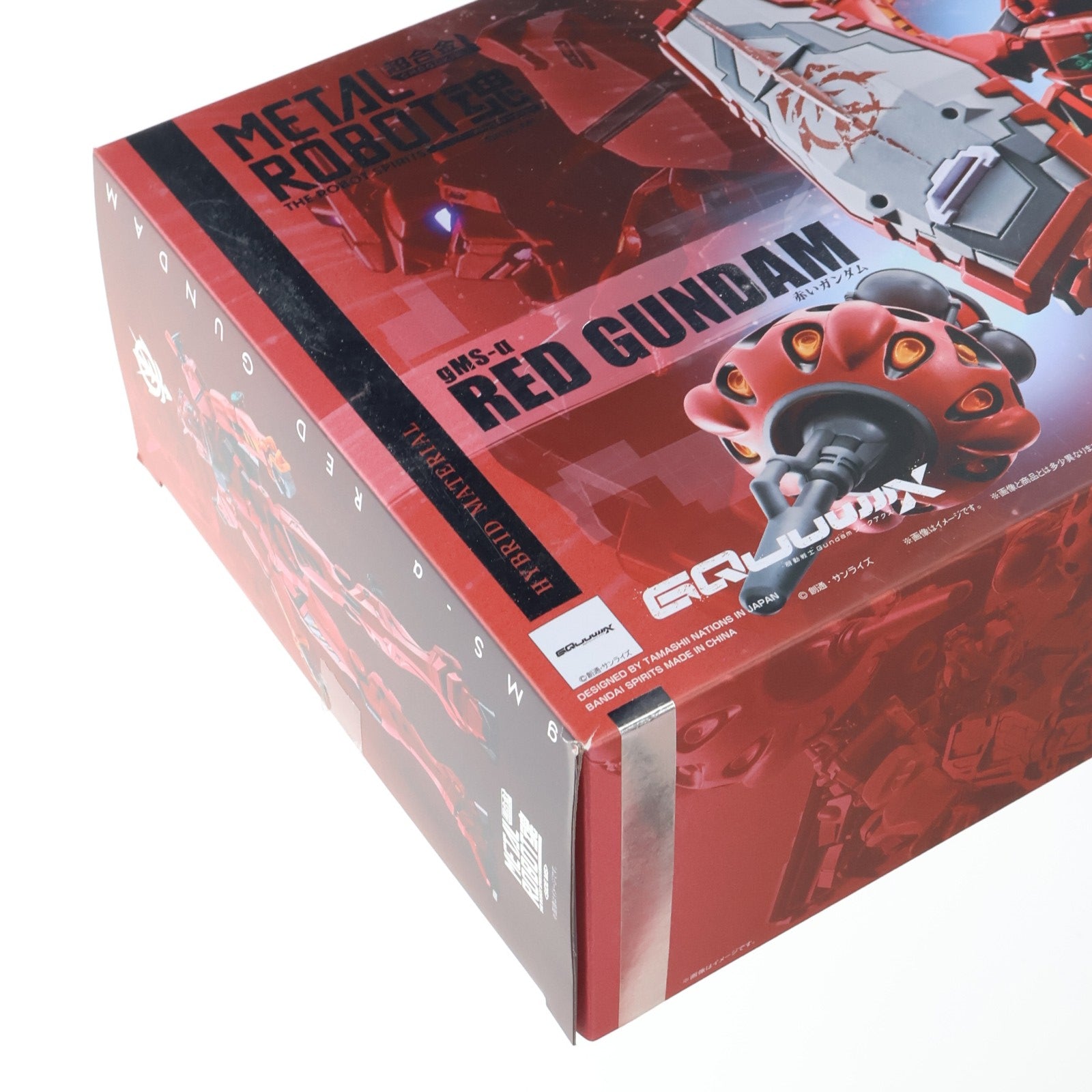 【中古即納】[FIG] METAL ROBOT魂(SIDE MS) 赤いガンダム 機動戦士Gundam GQuuuuuuX(ガンダム ジークアクス) 完成品 可動フィギュア バンダイスピリッツ(20250621)