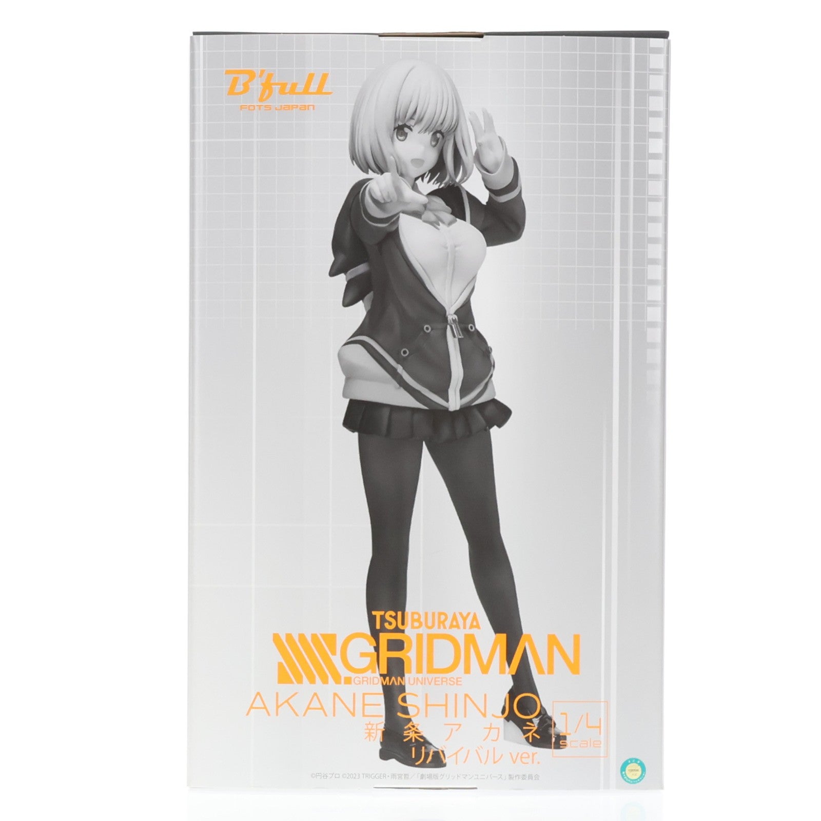 【中古即納】[FIG] 新条アカネ(しんじょうあかね) リバイバルver. SSSS.GRIDMAN(グリッドマン) 1/4 完成品 フィギュア B´full FOTS JAPAN(ビーフルフォトスジャパン)(20231229)