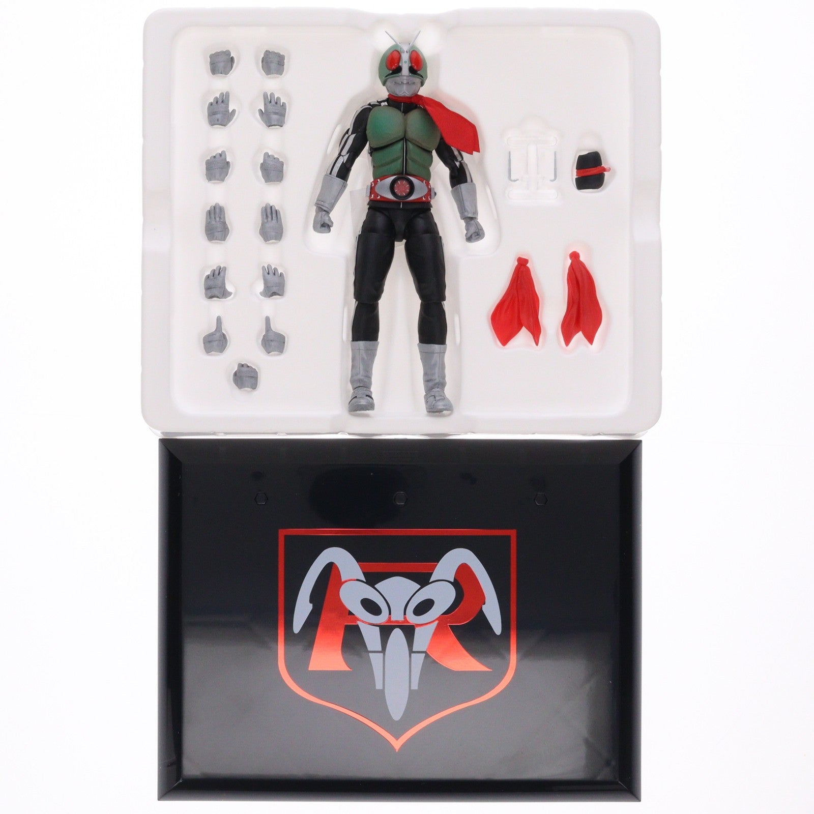 【中古即納】[FIG] 初回限定台座付属 S.H.Figuarts(フィギュアーツ) 真骨彫製法 仮面ライダー新1号 栄光の昭和ライダーエディション 完成品 可動フィギュア バンダイスピリッツ(20251114)