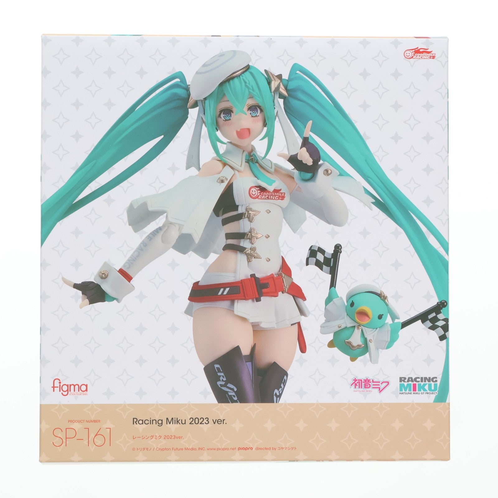 【中古即納】[FIG] figma(フィグマ) SP161 レーシングミク 2023ver. 初音ミク GTプロジェクト 完成品 可動フィギュア グッドスマイルレーシング(20240807)