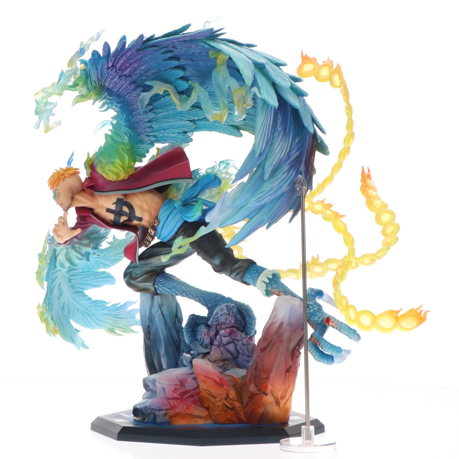 【中古即納】[FIG] Portrait.Of.Pirates P.O.P MAS-MAXIMUM 白ひげ海賊団 1番隊隊長 『不死鳥マルコ』 ONE PIECE(ワンピース) 完成品 フィギュア プレミアムバンダイ&一部店舗&オンラインショップ限定 メガハウス(20250828)
