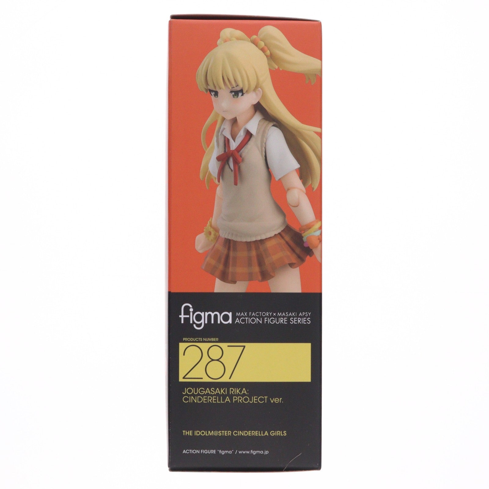 【中古即納】[FIG] GOODSMILE ONLINE SHOP限定特典付属 figma(フィグマ) 287 城ヶ崎莉嘉(じょうがさきりか) シンデレラプロジェクトver. アイドルマスター シンデレラガールズ 完成品 可動フィギュア マックスファクトリー(20160730)