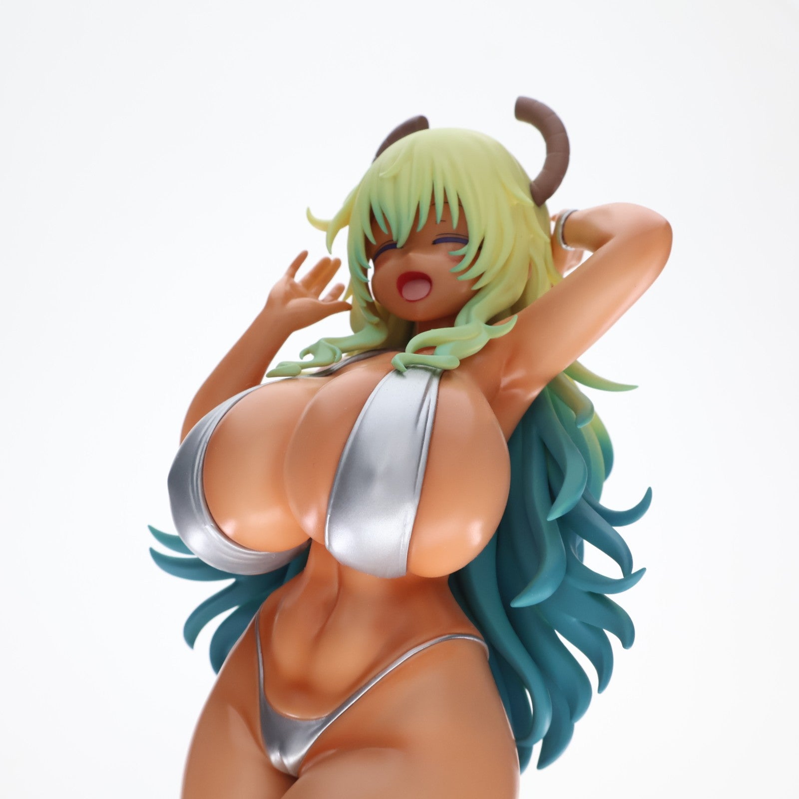 【中古即納】[FIG] ルコア ビキニスタイル 日焼けver. 小林さんちのメイドラゴン 1/7 完成品 フィギュア Q-six(キューシックス)(20240930)
