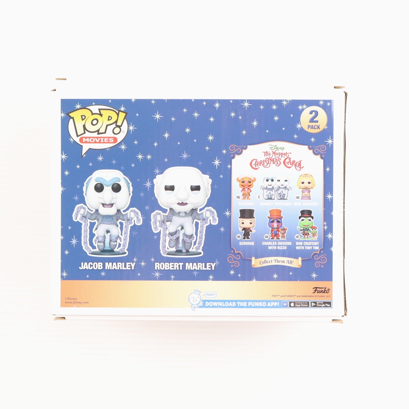 【中古即納】[FIG] POP! MOVIES マーレイブラザーズ Glow in the Dark 2 Pack マペットのクリスマス・キャロル 完成品 フィギュア FUNKO(ファンコ)(20231231)