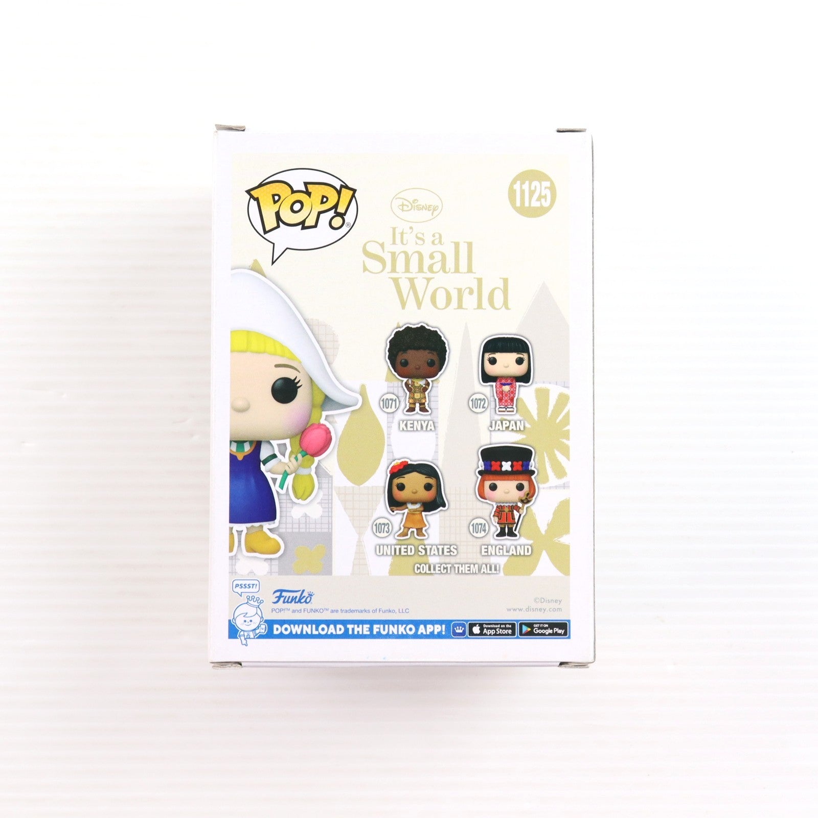 【中古即納】[FIG] 2021 Fall Convention限定 POP! 1125 Netherlands(オランダ) イッツ・ア・スモールワールド 完成品 フィギュア FUNKO(ファンコ)(20211231)