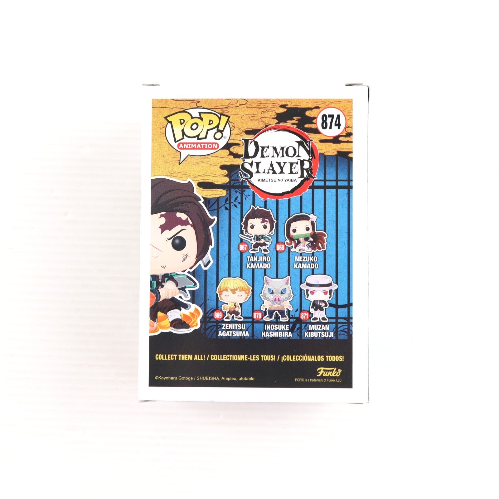 【中古即納】[FIG] Galactic Toys限定 POP! ANIMATION 874 竈門炭治郎(かまどたんじろう) ヒノカミ神楽 鬼滅の刃 完成品 フィギュア FUNKO(ファンコ)(20211231)