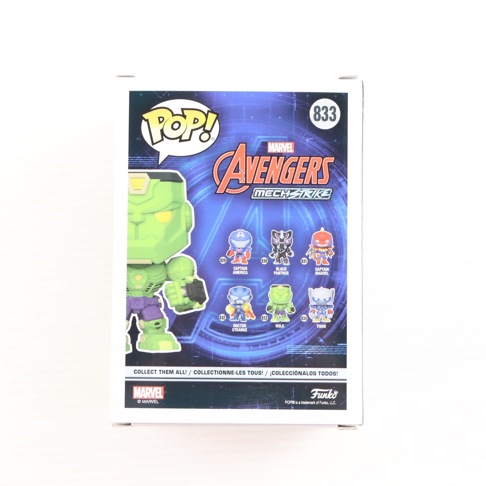 【中古即納】[FIG] Funko Shop限定 POP! 833 ハルク アベンジャーズ 完成品 フィギュア FUNKO(ファンコ)(20210308)