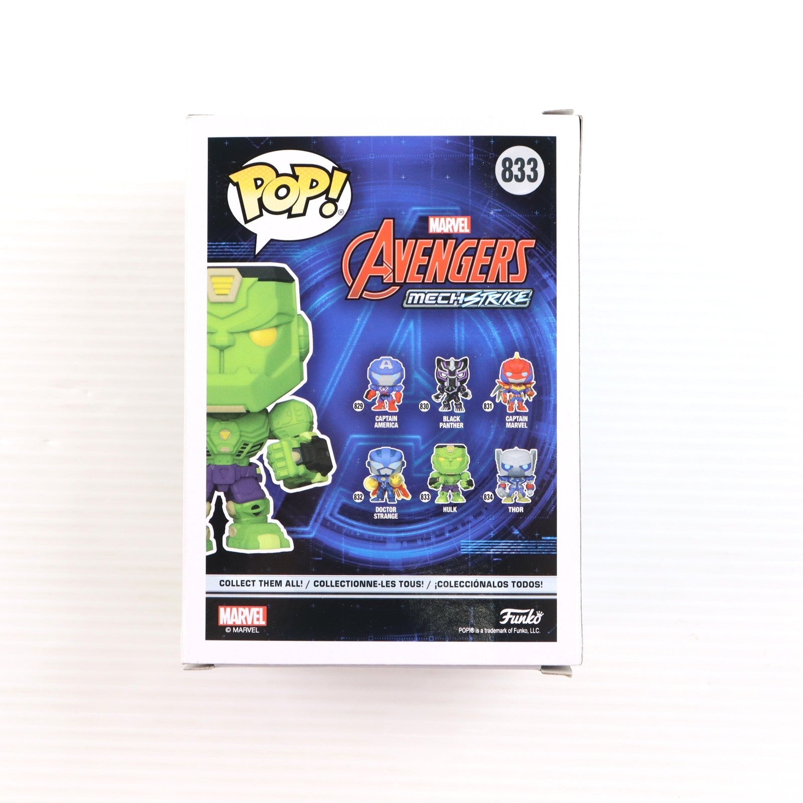 【中古即納】[FIG] Funko Shop限定 POP! 833 ハルク アベンジャーズ 完成品 フィギュア FUNKO(ファンコ)(20210308)