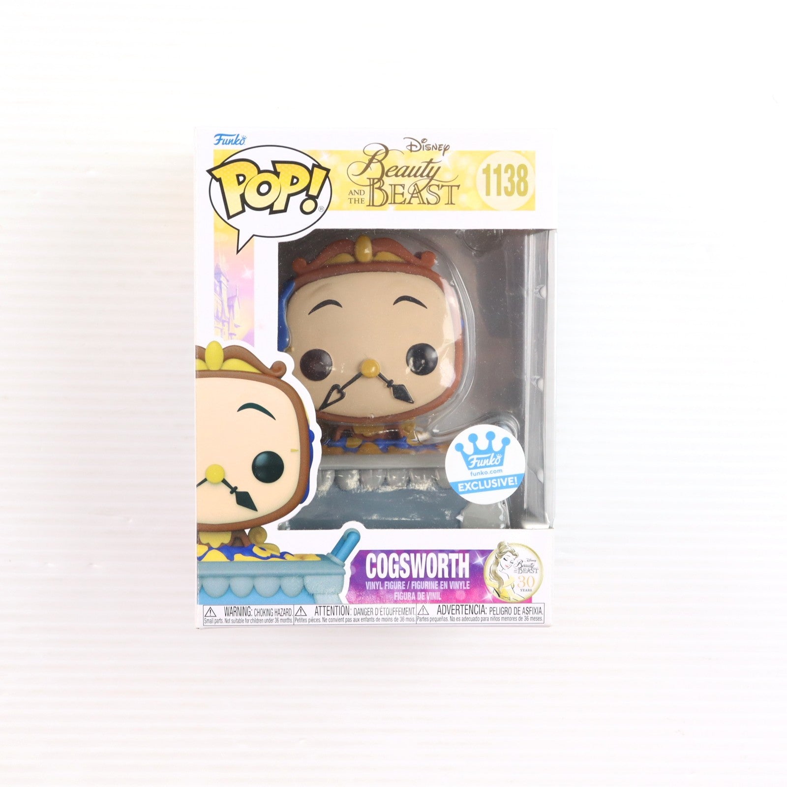 【中古即納】[FIG] Funko Shop限定 POP! 1138 コグスワース 美女と野獣 完成品 フィギュア FUNKO(ファンコ)(20211112)