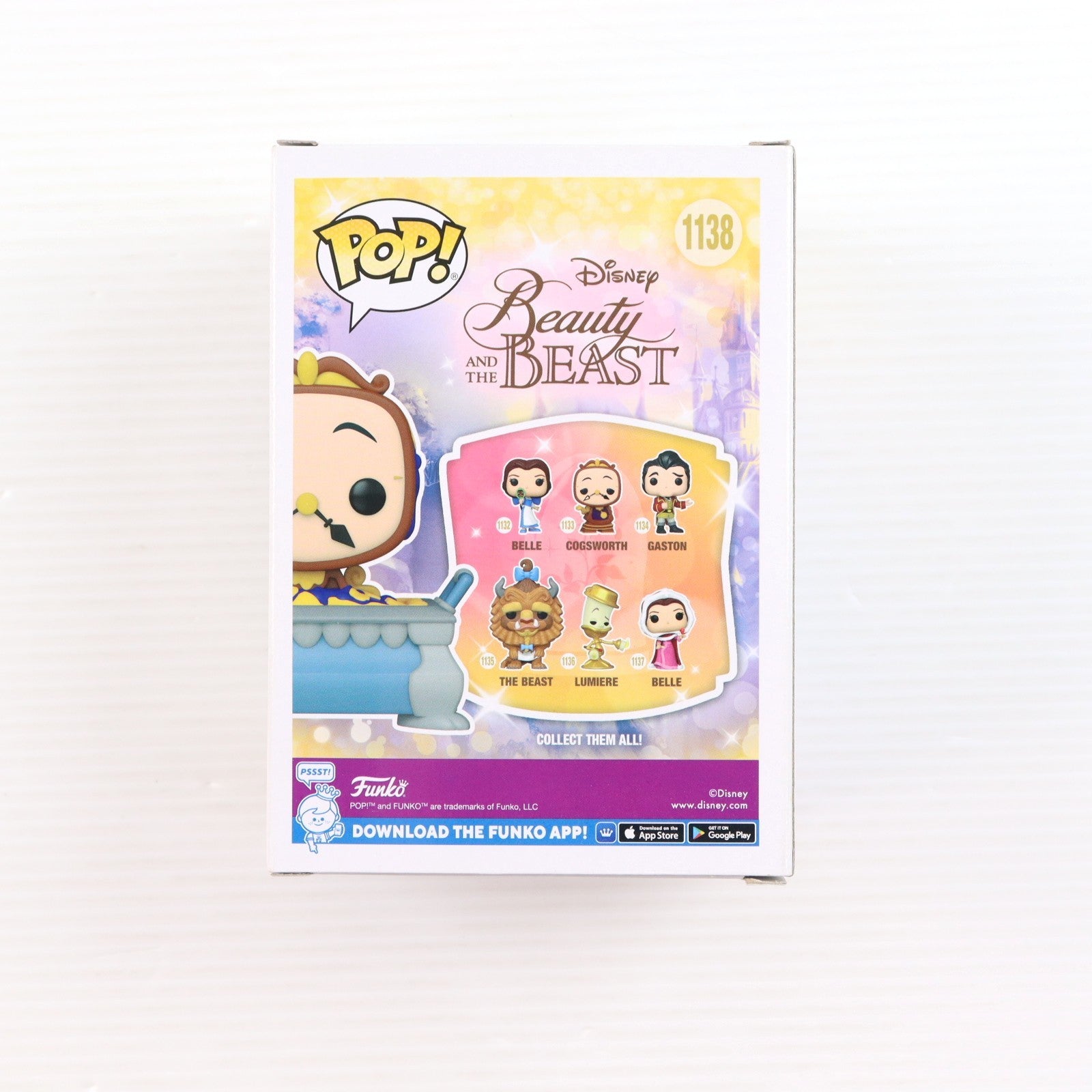 【中古即納】[FIG] Funko Shop限定 POP! 1138 コグスワース 美女と野獣 完成品 フィギュア FUNKO(ファンコ)(20211112)