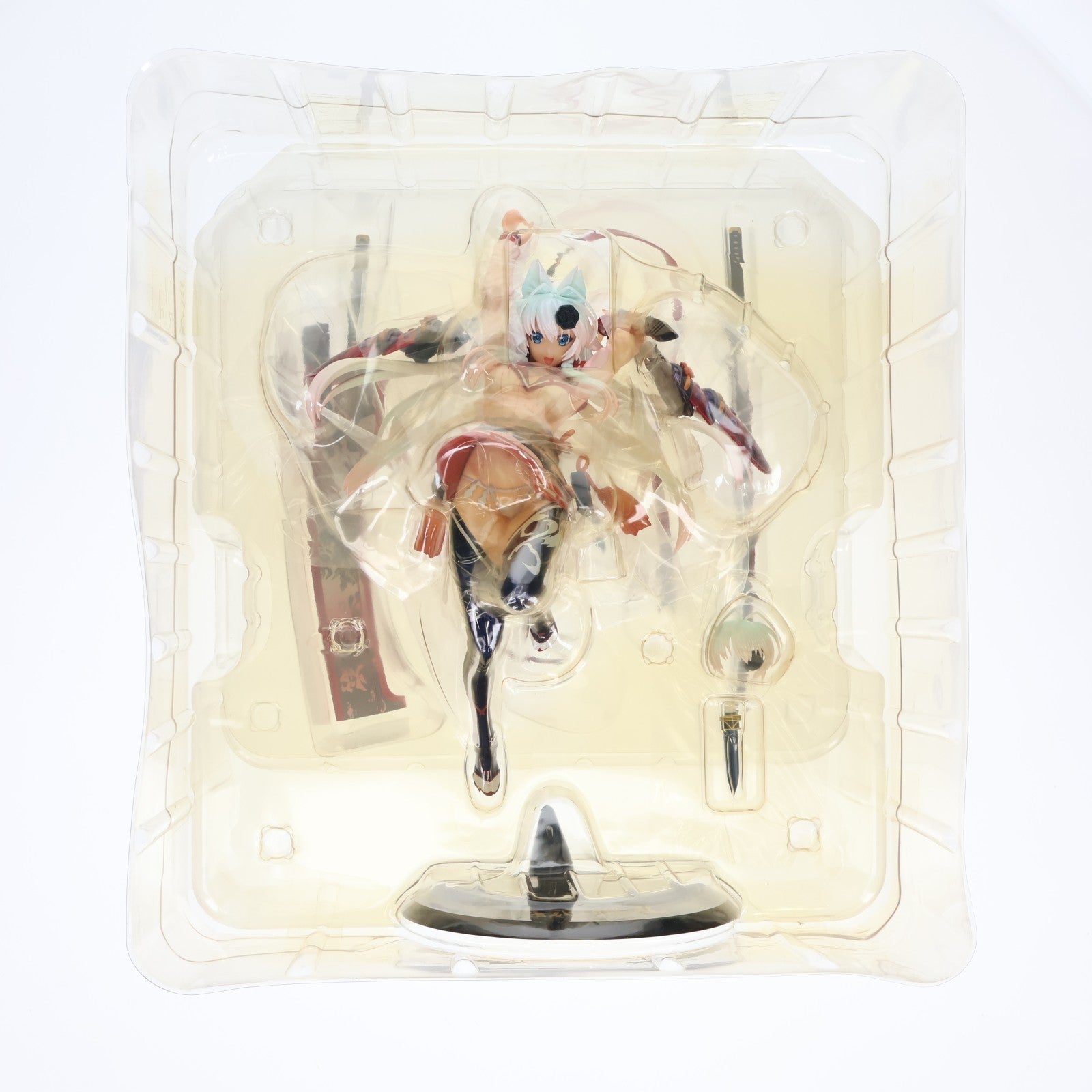 【中古即納】[FIG] 柳生十兵衛(やぎゅうじゅうべえ) 煌・白銀の剣姫Ver. 通常版 百花繚乱 1/8 完成品 フィギュア ホビージャパン誌上通販&オンラインショップ限定 ホビージャパン/アルター(20131231)