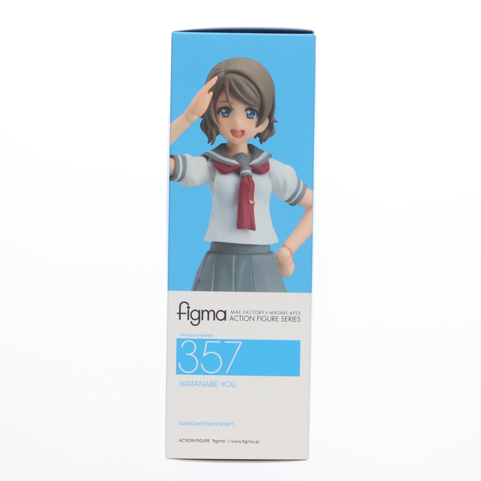 【中古即納】[FIG] figma(フィグマ) 357 渡辺曜(わたなべよう) ラブライブ!サンシャイン!! 完成品 可動フィギュア マックスファクトリー(20171227)