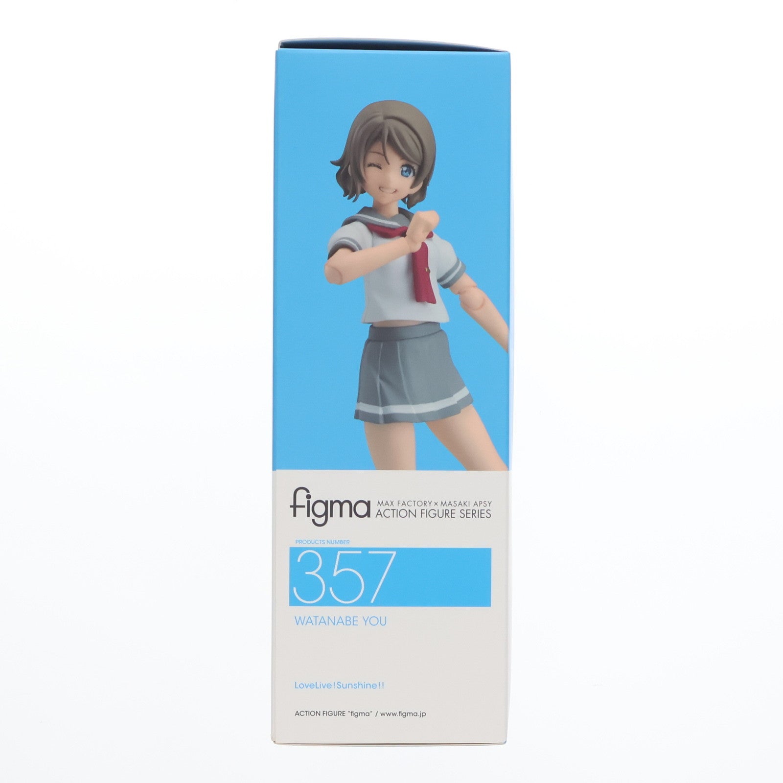 【中古即納】[FIG] figma(フィグマ) 357 渡辺曜(わたなべよう) ラブライブ!サンシャイン!! 完成品 可動フィギュア マックスファクトリー(20171227)
