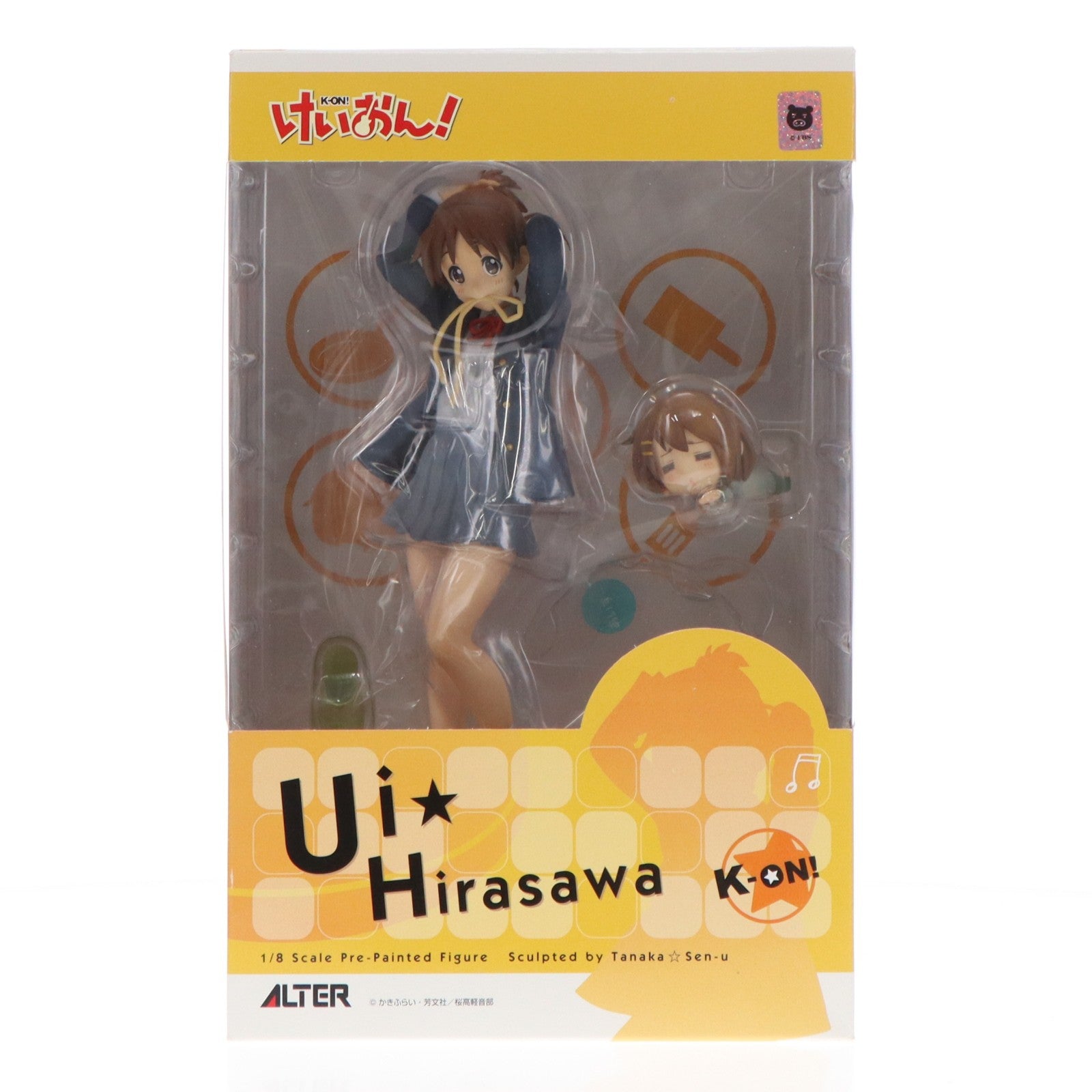 【中古即納】[FIG] 平沢憂(ひらさわうい) けいおん! 1/8 完成品 フィギュア アルター(20111118)