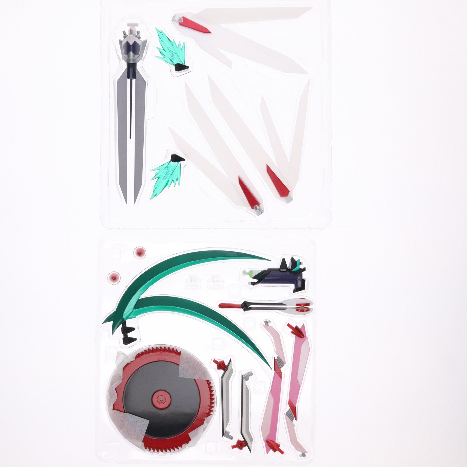 【中古即納】[FIG] GOODSMILE ONLINE SHOP限定 ACT MODE マリア 切歌(きりか) 調(しらべ) アームドギアセット 戦姫絶唱シンフォギアGX フィギュア用アクセサリ グッドスマイルカンパニー(20230731)