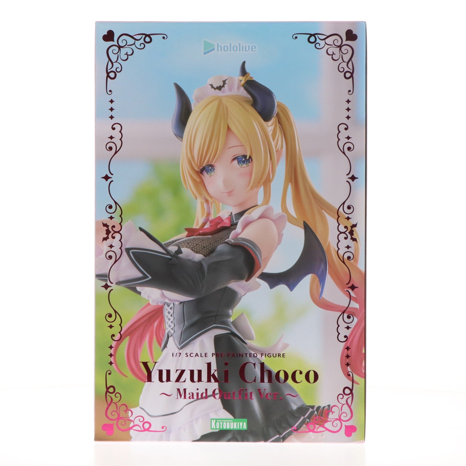 【中古即納】[FIG] コトブキヤショップ限定特典付属 癒月ちょこ(ゆづきちょこ) ～メイド衣装Ver.～ ホロライブプロダクション 1/7 完成品 フィギュア(PV217) コトブキヤ(20250731)