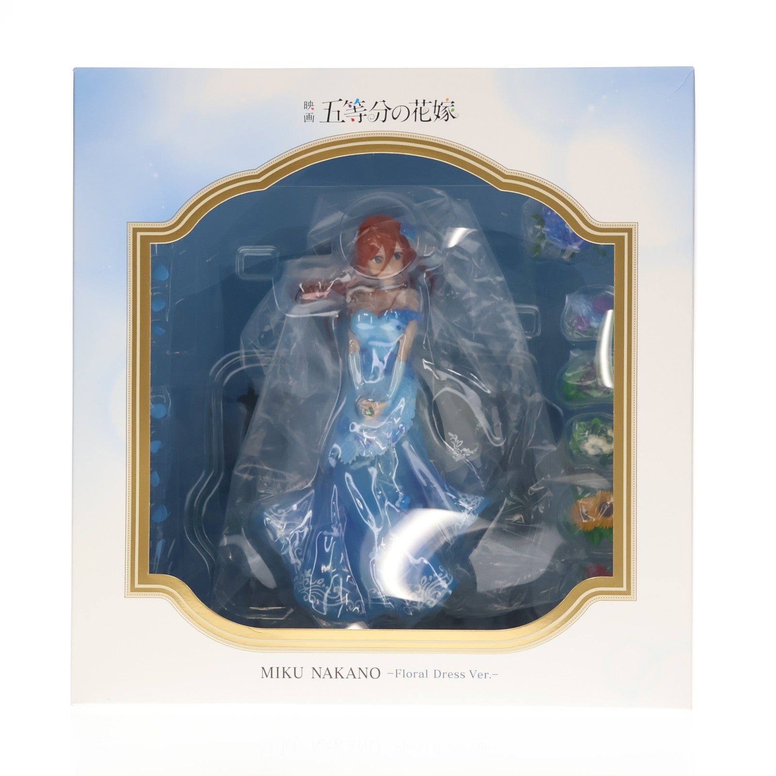 【中古即納】[FIG] SHIBUYA SCRAMBLE FIGURE 中野三玖(なかのみく) -Floral Dress Ver.- 映画「五等分の花嫁」 1/7 完成品 フィギュア eStream(20240331)