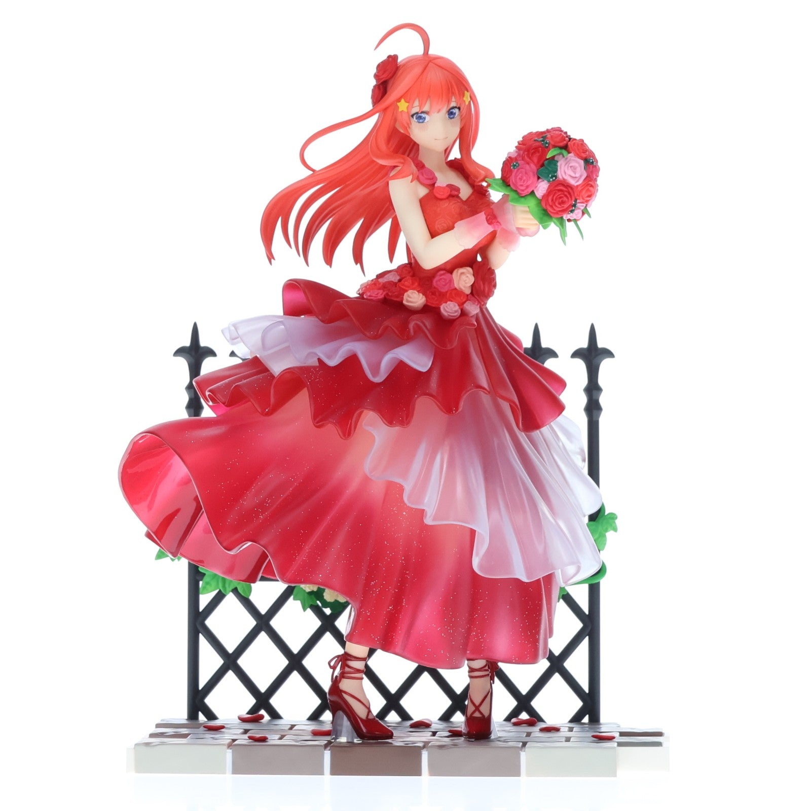 【中古即納】[FIG] SHIBUYA SCRAMBLE FIGURE 中野五月(なかのいつき) -Floral Dress Ver.- 映画「五等分の花嫁」 1/7 完成品 フィギュア eStream(20231031)