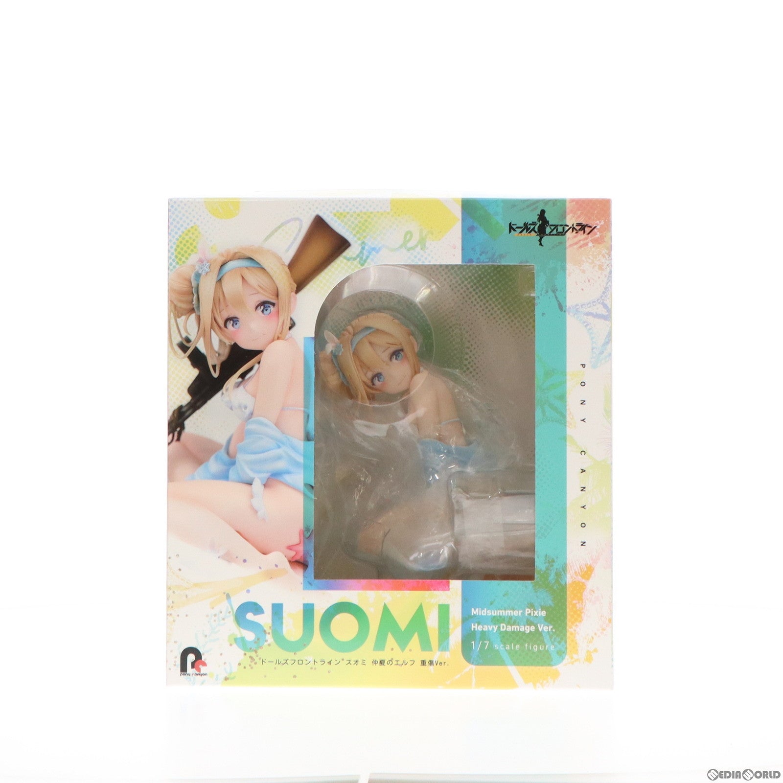 【中古即納】[FIG] スオミ 仲夏のエルフ 重傷Ver. ドールズフロントライン 1/7 完成品 フィギュア ポニーキャニオン(20231231)