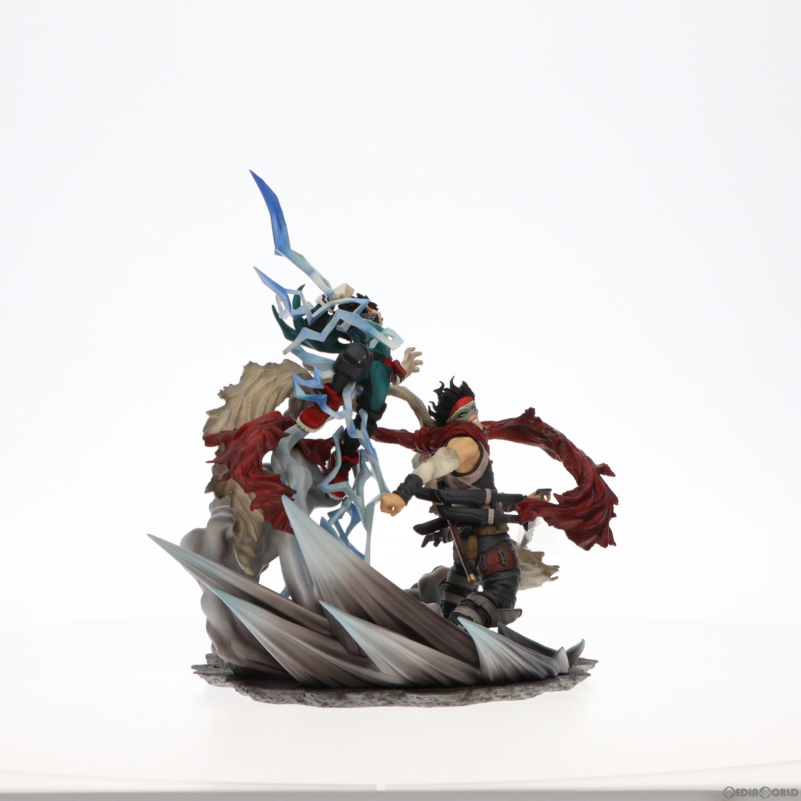 【中古即納】[FIG] 緑谷出久(みどりやいづく)vs.ステイン 僕のヒーローアカデミア 完成品 スーパーシチュエーションフィギュア タカラトミー/S-FIRE(20230228)