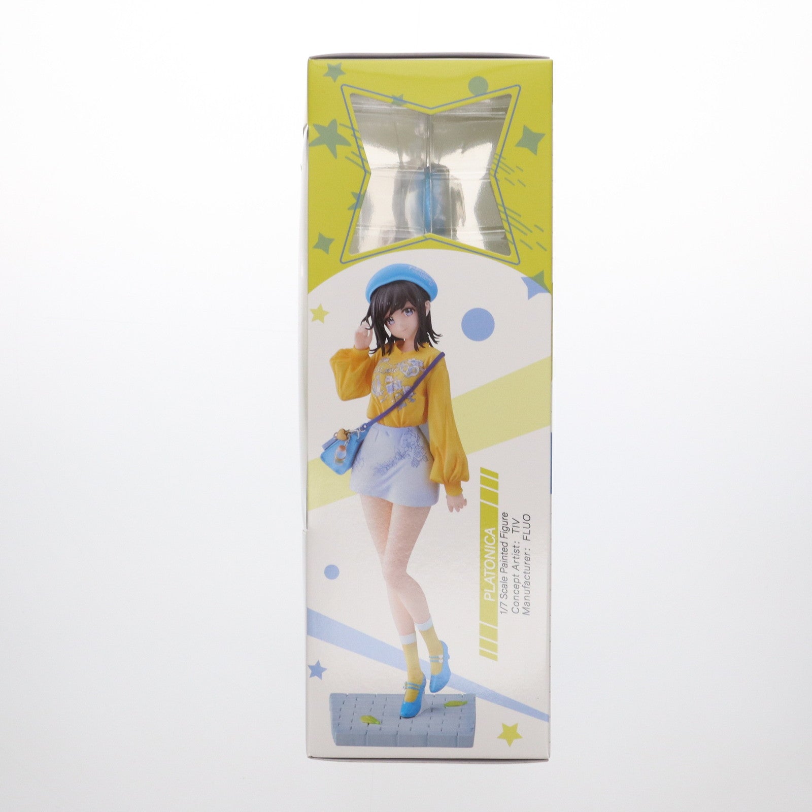 【中古即納】[FIG] ベレー帽付属 PLATONICA Illustrated by Tiv 1/7 完成品 フィギュア FLUO(フルオ)(20230730)