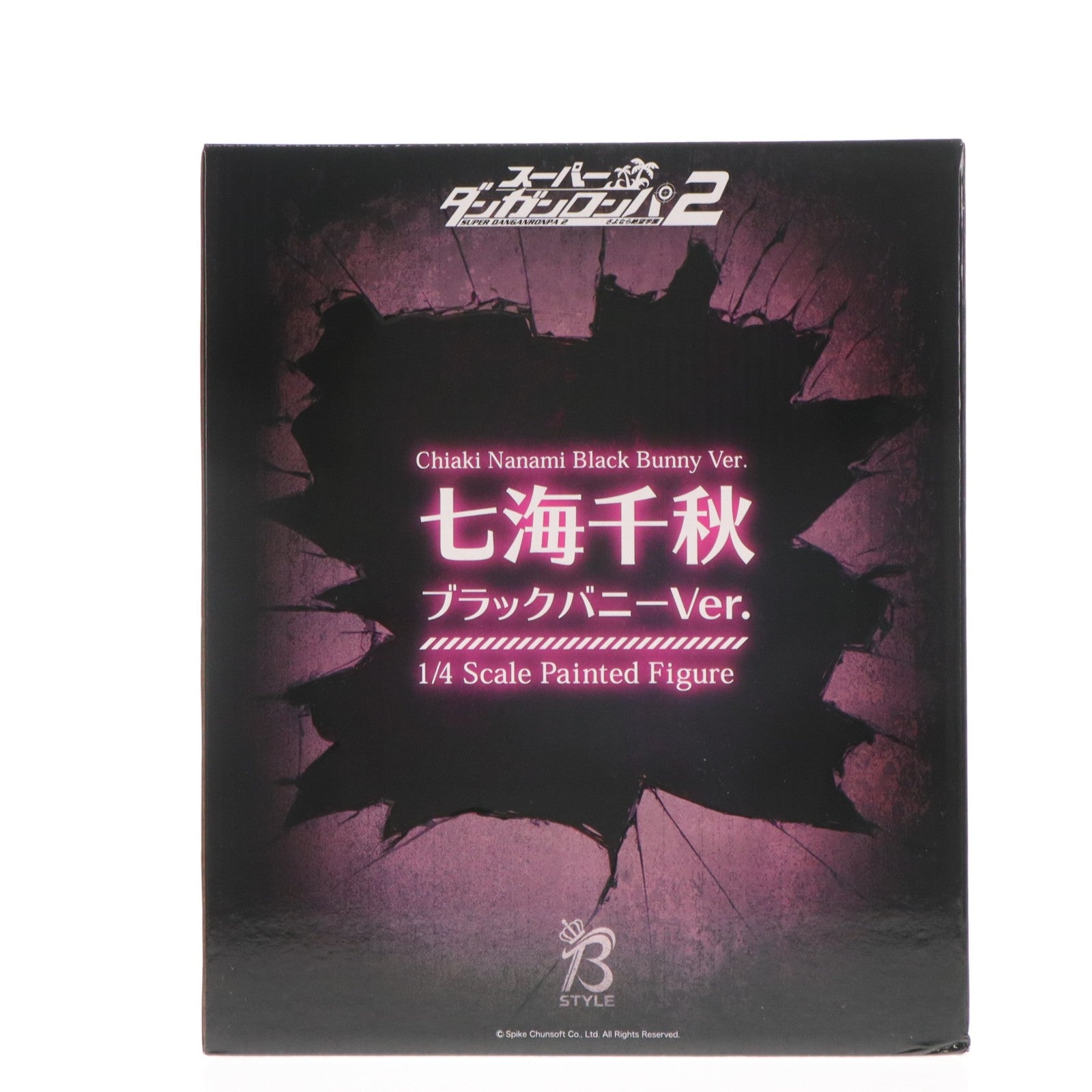 【中古即納】[FIG] B-style 七海千秋(ななみちあき) ブラックバニーVer. スーパーダンガンロンパ2 さよなら絶望学園 1/4 完成品 フィギュア FREEing(フリーイング)(20231221)