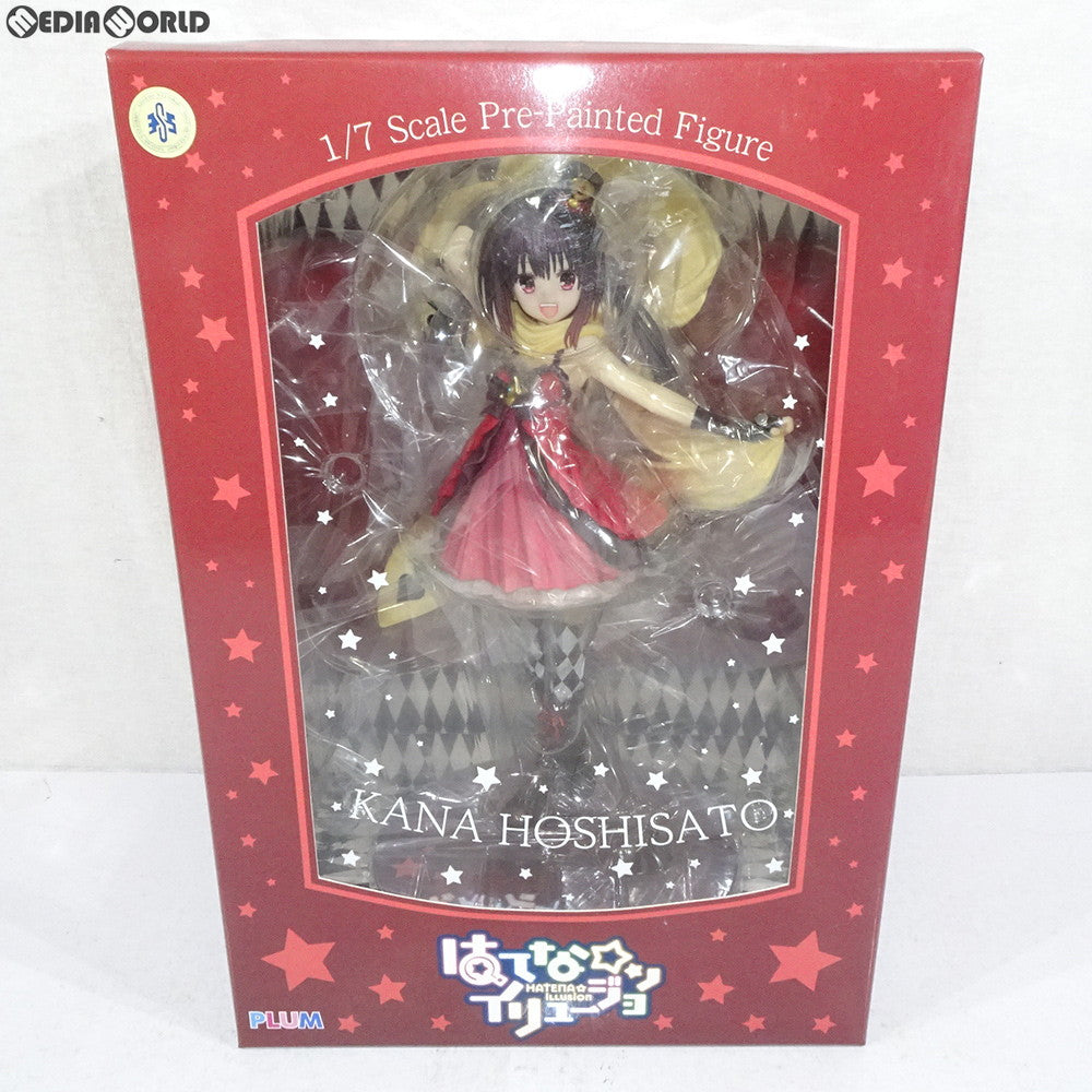 【中古即納】[FIG] 星里果菜(ほしさとかな) はてな☆イリュージョン 1/7 完成品 フィギュア(PF057) PLUM(プラム)(20160527)