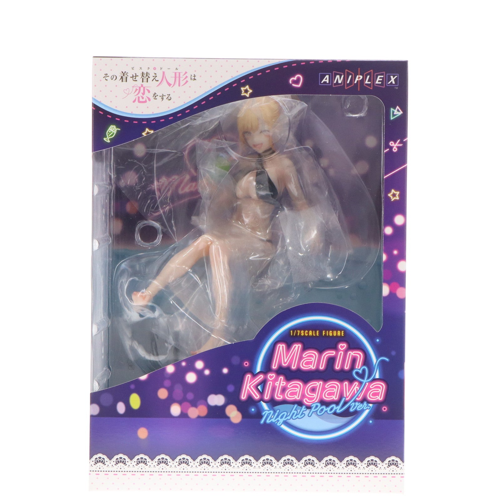 【中古即納】[FIG] 喜多川海夢(ナイトプールver.)(きたがわまりん) その着せ替え人形は恋をする 1/7 完成品 フィギュア アニプレックス(20241025)