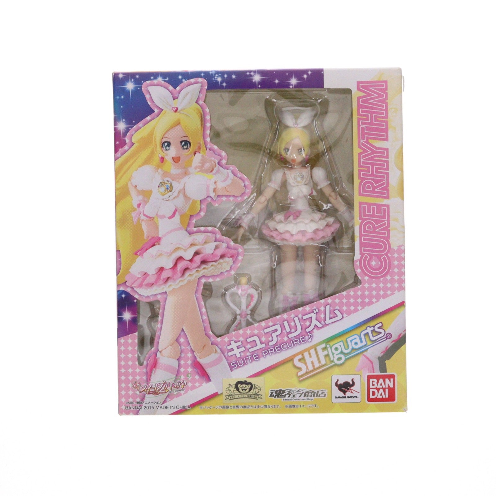 【中古即納】[FIG] 魂ウェブ商店限定 S.H.Figuarts(フィギュアーツ) キュアリズム スイートプリキュア♪ 完成品 フィギュア バンダイ(20150531)