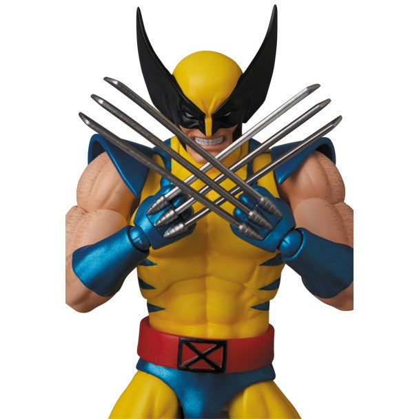 【中古即納】[FIG] (再販) マフェックス No.096 MAFEX WOLVERINE(COMIC Ver.)(ウルヴァリン コミックver) X-MEN(エックスメン) 完成品 可動フィギュア メディコム・トイ(20251123)