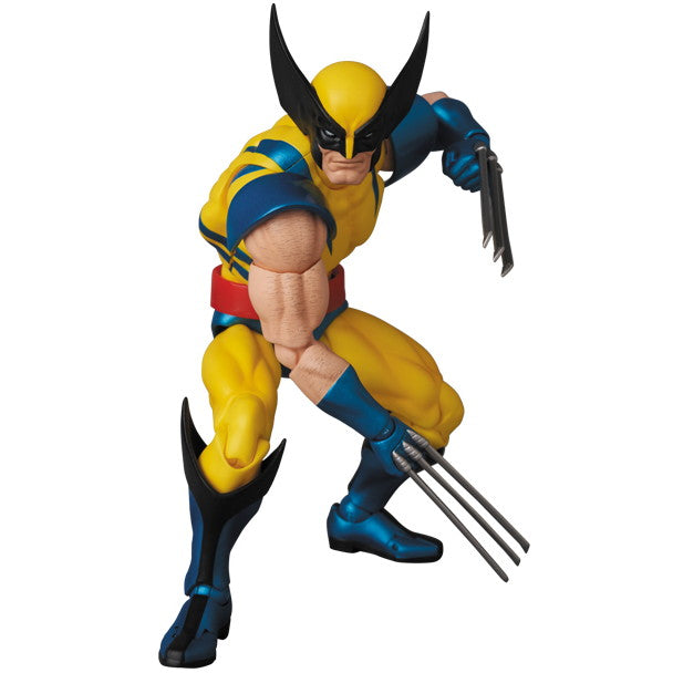 【中古即納】[FIG] (再販) マフェックス No.096 MAFEX WOLVERINE(COMIC Ver.)(ウルヴァリン コミックver) X-MEN(エックスメン) 完成品 可動フィギュア メディコム・トイ(20251123)