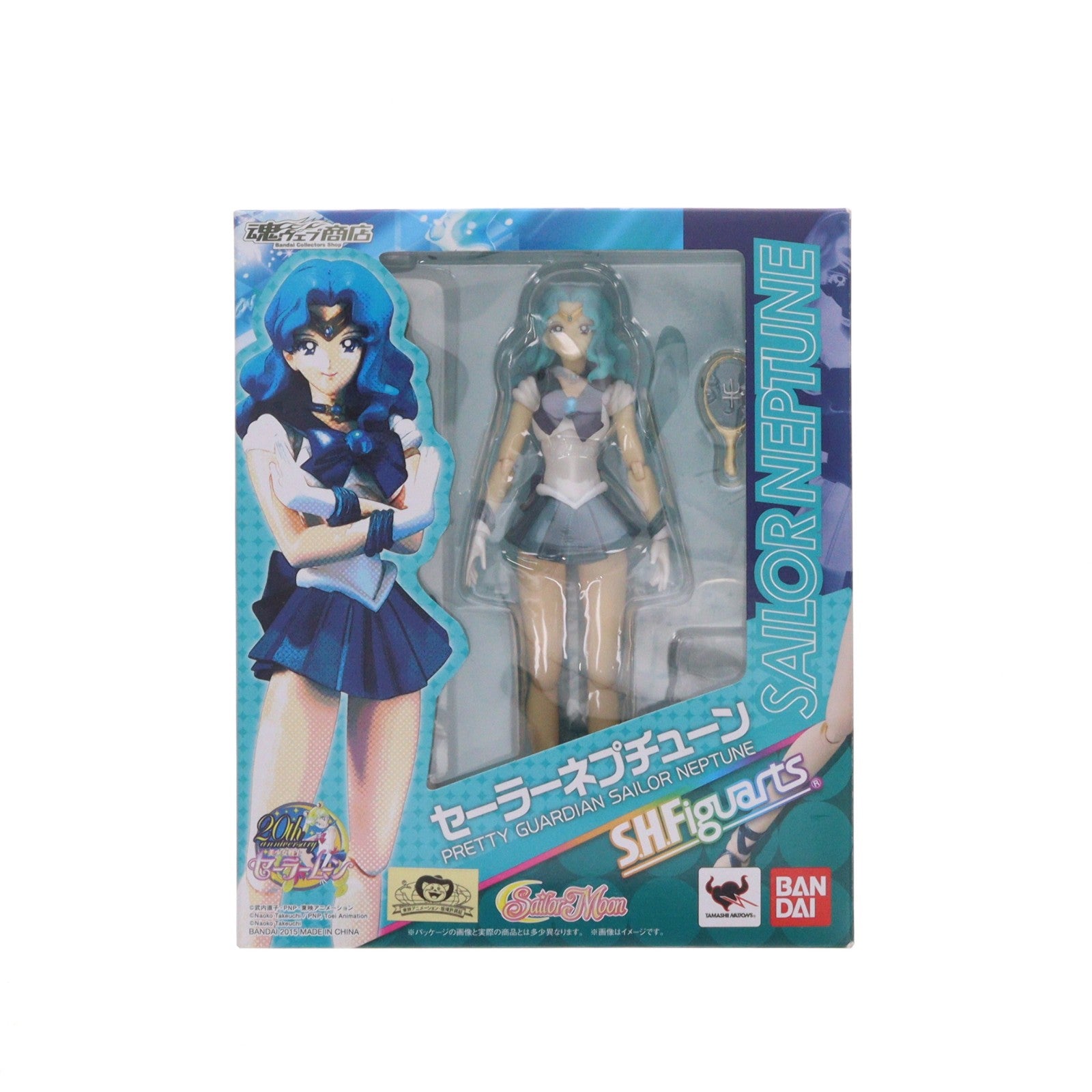 【中古即納】[FIG] 魂ウェブ商店限定 S.H.Figuarts(フィギュアーツ) セーラーネプチューン 美少女戦士セーラームーン 完成品 可動フィギュア バンダイ(20150131)