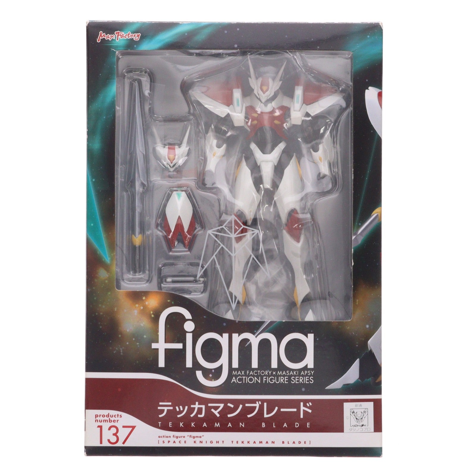 【中古即納】[FIG] figma(フィグマ) 137 テッカマンブレード 宇宙の騎士テッカマンブレード 完成品 可動フィギュア マックスファクトリー(20121201)