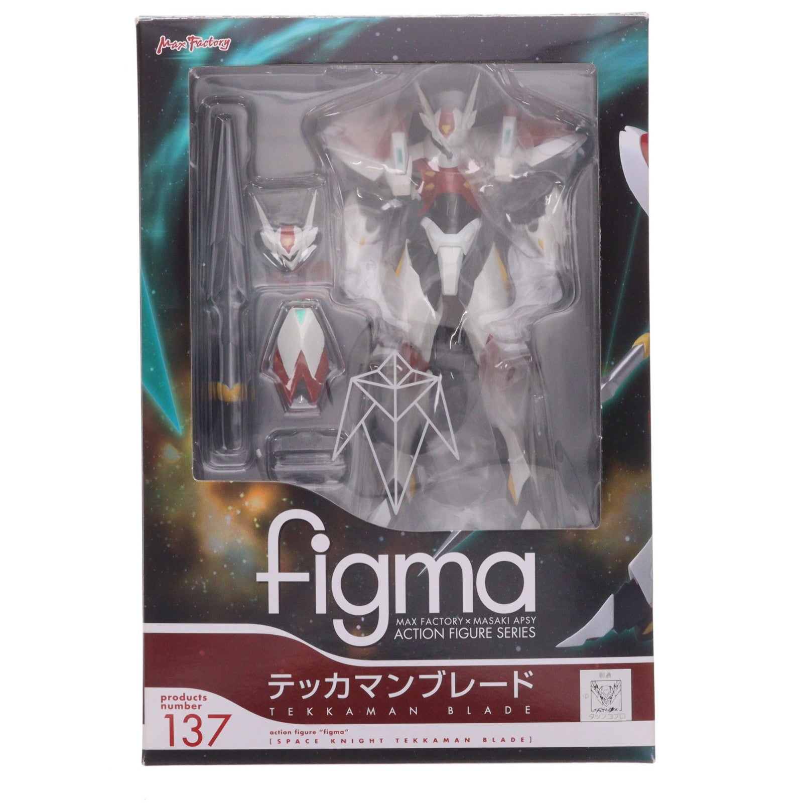 【中古即納】[FIG] figma(フィグマ) 137 テッカマンブレード 宇宙の騎士テッカマンブレード 完成品 可動フィギュア マックスファクトリー(20121201)