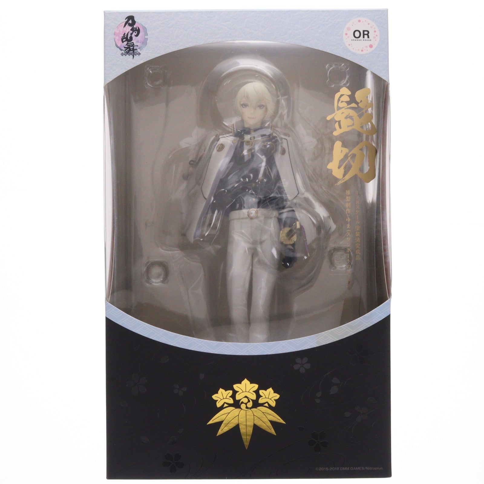 【中古即納】[FIG] 髭切(ひげきり) 刀剣乱舞-ONLINE- 1/8 完成品 フィギュア オランジュ・ルージュ(20181215)