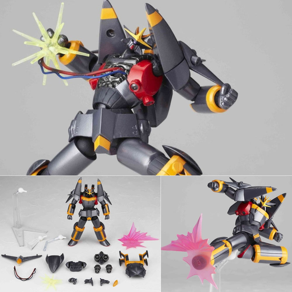 【中古即納】[FIG] リボルテックヤマグチ No.101 ガンバスター トップをねらえ! 完成品 可動フィギュア 海洋堂(20110212)