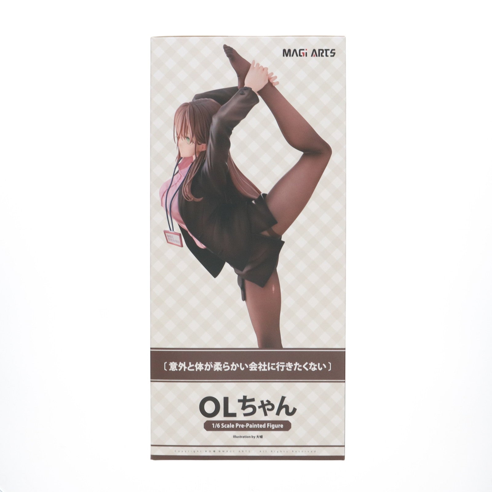 【中古即納】[FIG] 色紙&タペストリー付属 意外と体が柔らかい会社に行きたくないOLちゃん ピンクVer. 豪華版 1/6 完成品 フィギュア MAGI ARTS(マギアーツ)(20250131)