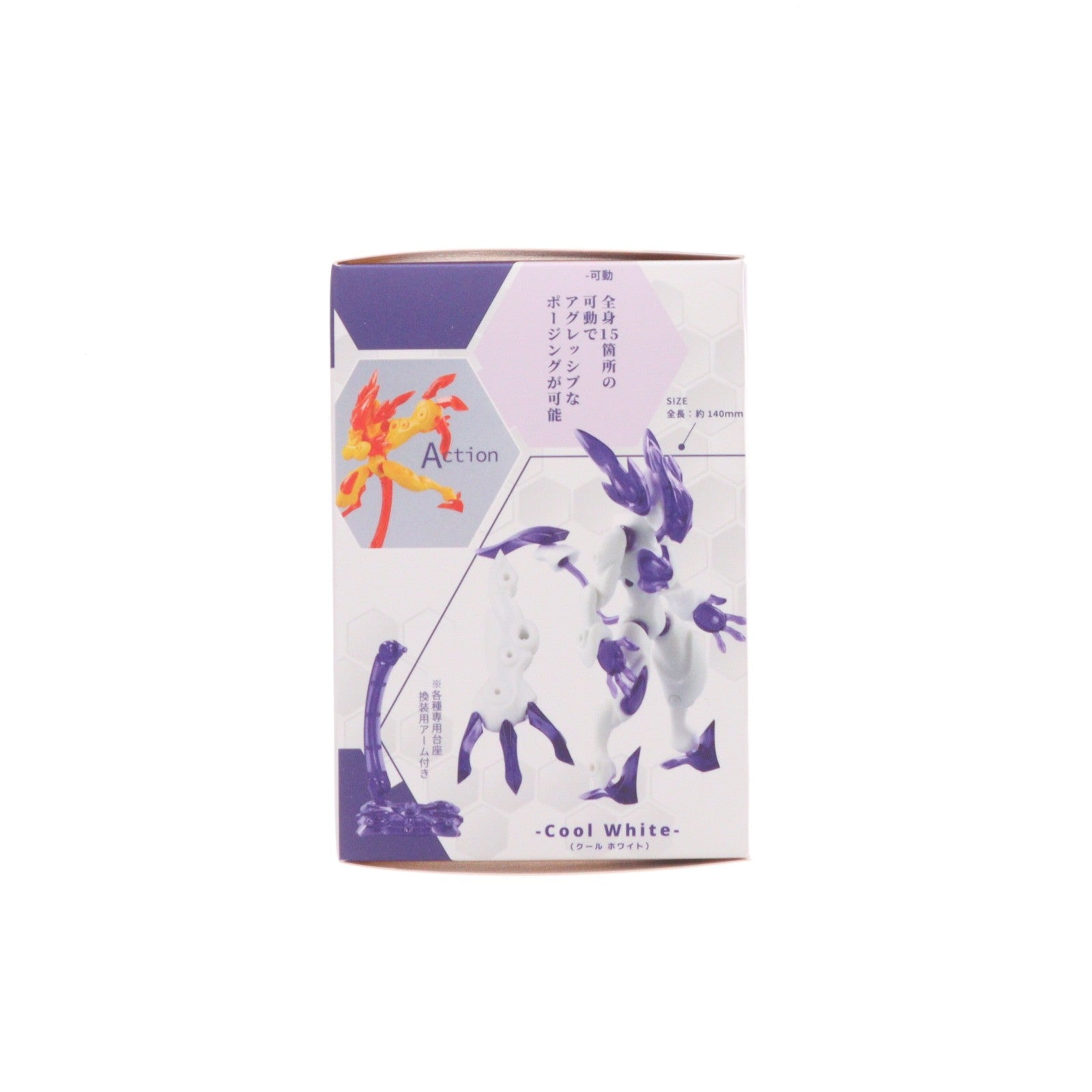 【中古即納】[FIG] (単品) Cool White(クール ホワイト) FORM Series Leo Void Enhanced(フォームシリーズ レオヴォイド エンハンスド) ブラインドボックス版 可動フィギュア SO-TA(20240127)