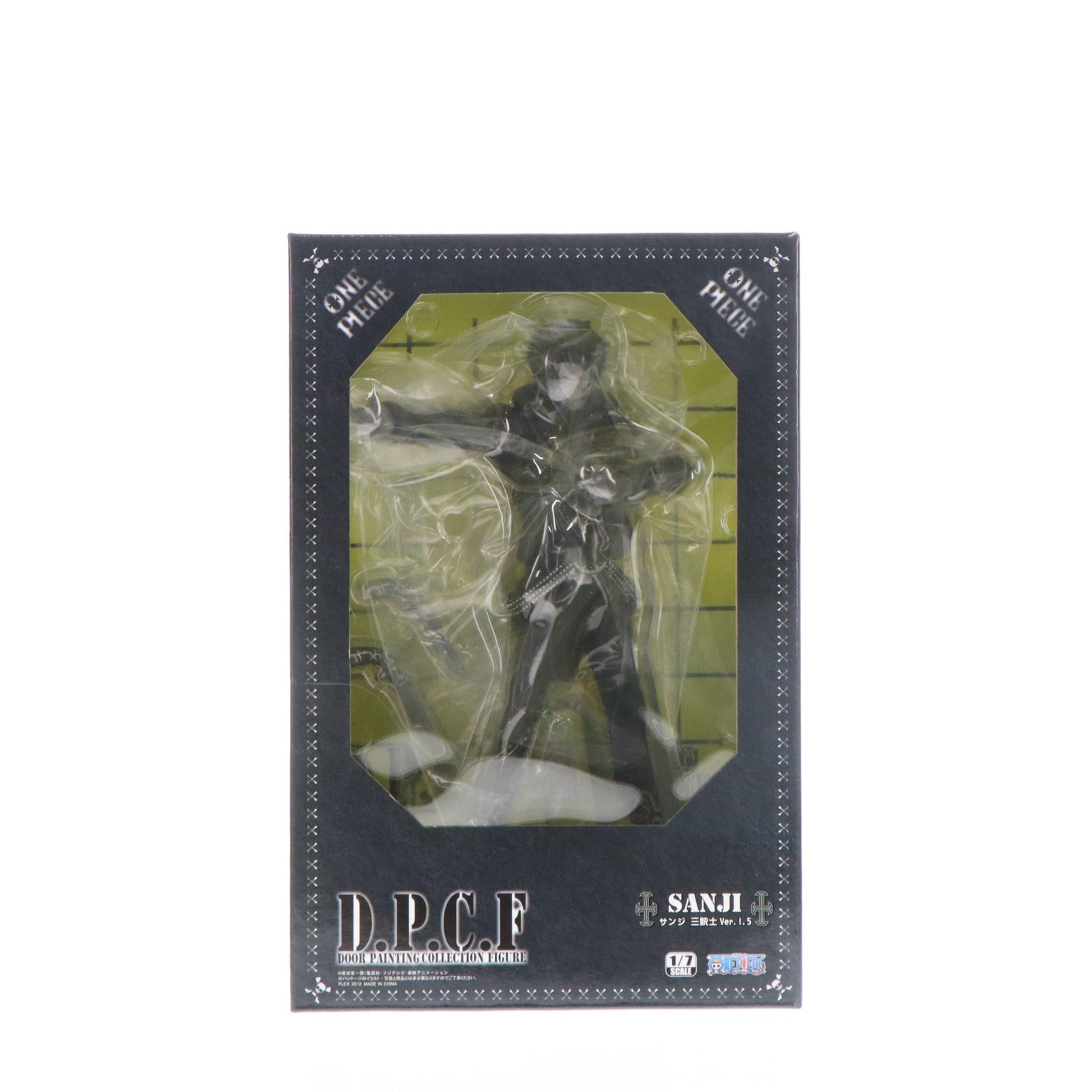 【中古即納】[FIG] DOOR PAINTING COLLECTION FIGURE サンジ 三銃士Ver. 1.5 ONE PIECE(ワンピース) 1/7 完成品 フィギュア プレックス(20121130)