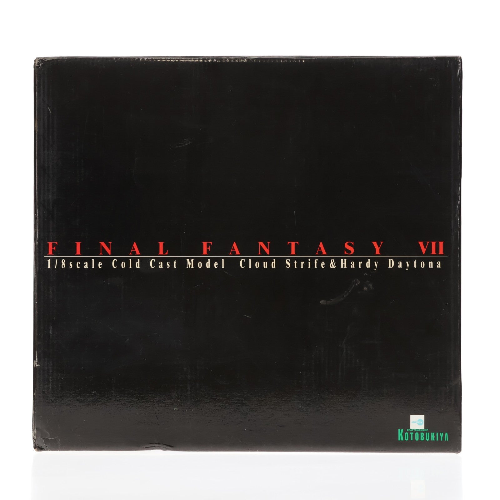 【中古即納】[FIG] 初回版シリアルカード付属 クラウド・ストライフ&ハーディーデイトナ FINAL FANTASY VII(ファイナルファンタジー7) 1/8 完成品 フィギュア コトブキヤ(19981231)
