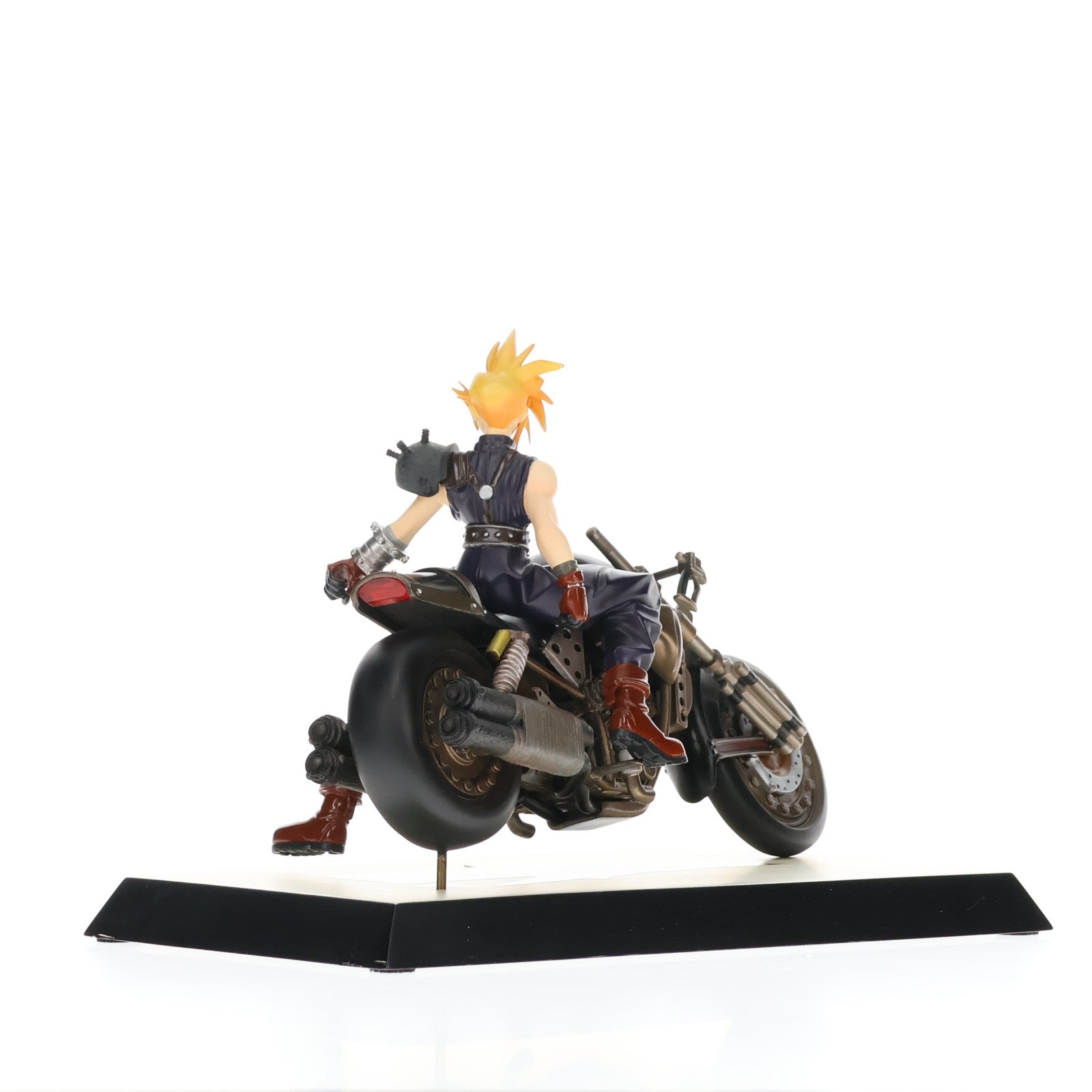 【中古即納】[FIG] 初回版シリアルカード付属 クラウド・ストライフ&ハーディーデイトナ FINAL FANTASY VII(ファイナルファンタジー7) 1/8 完成品 フィギュア コトブキヤ(19981231)